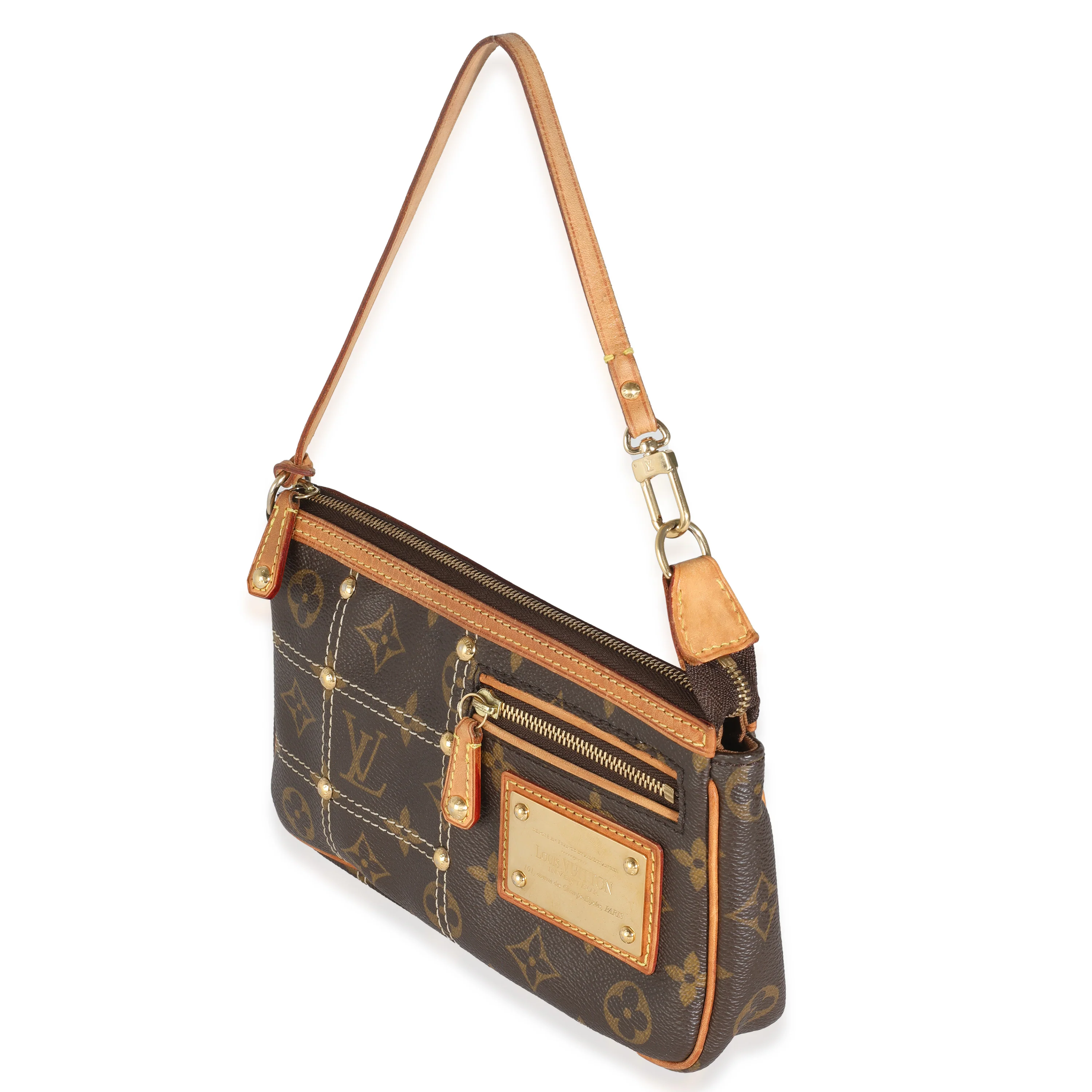 Monogram Canvas Riveting Pochette Accessories - Image 2