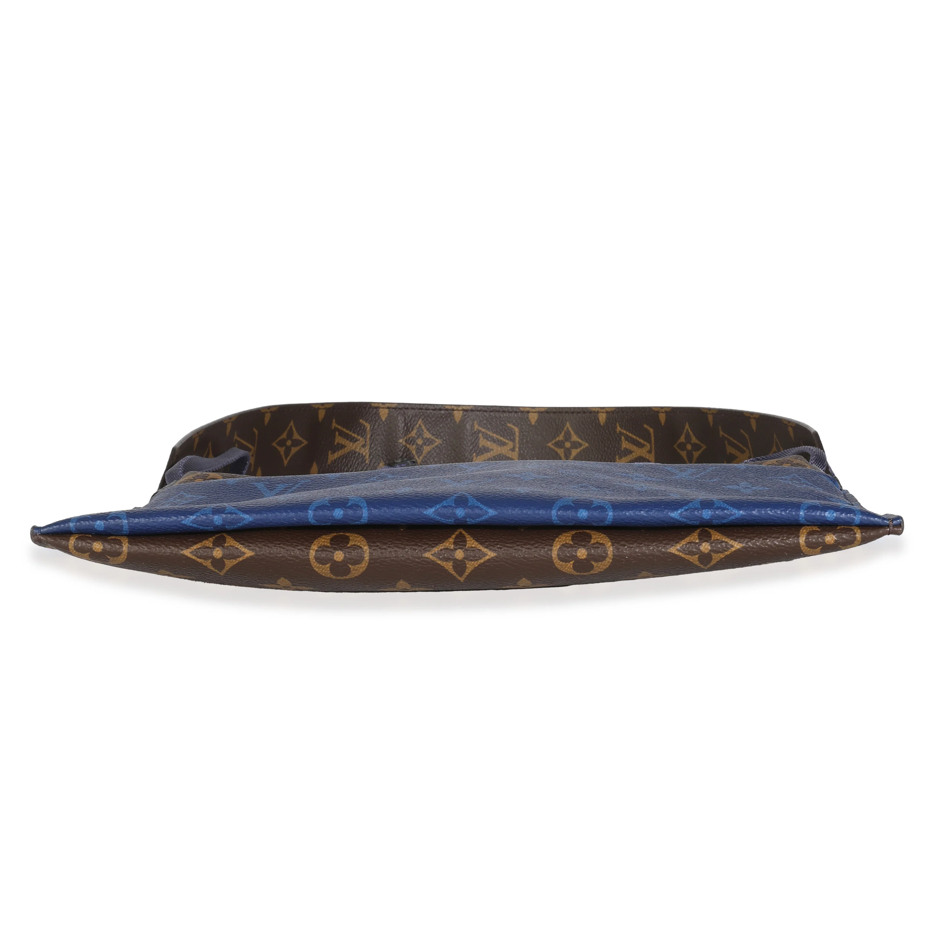 Pacific Blue Monogram Canvas Small Outdoor Pouch - Image 5