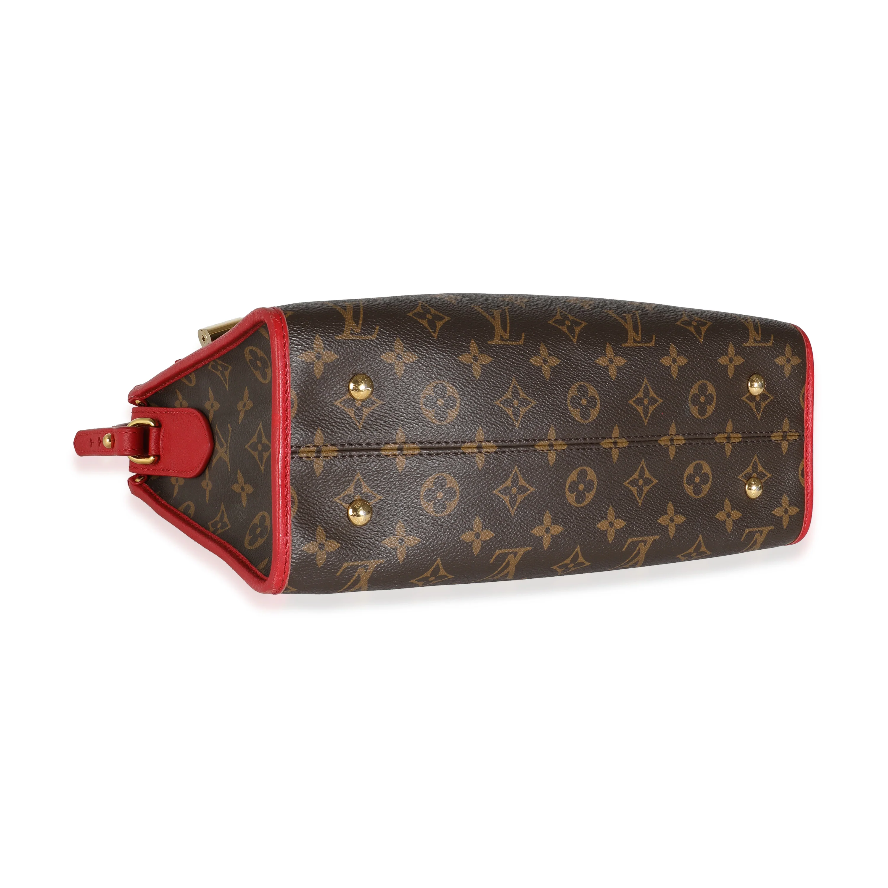 Cerise Monogram Canvas Popincourt PM - Image 7