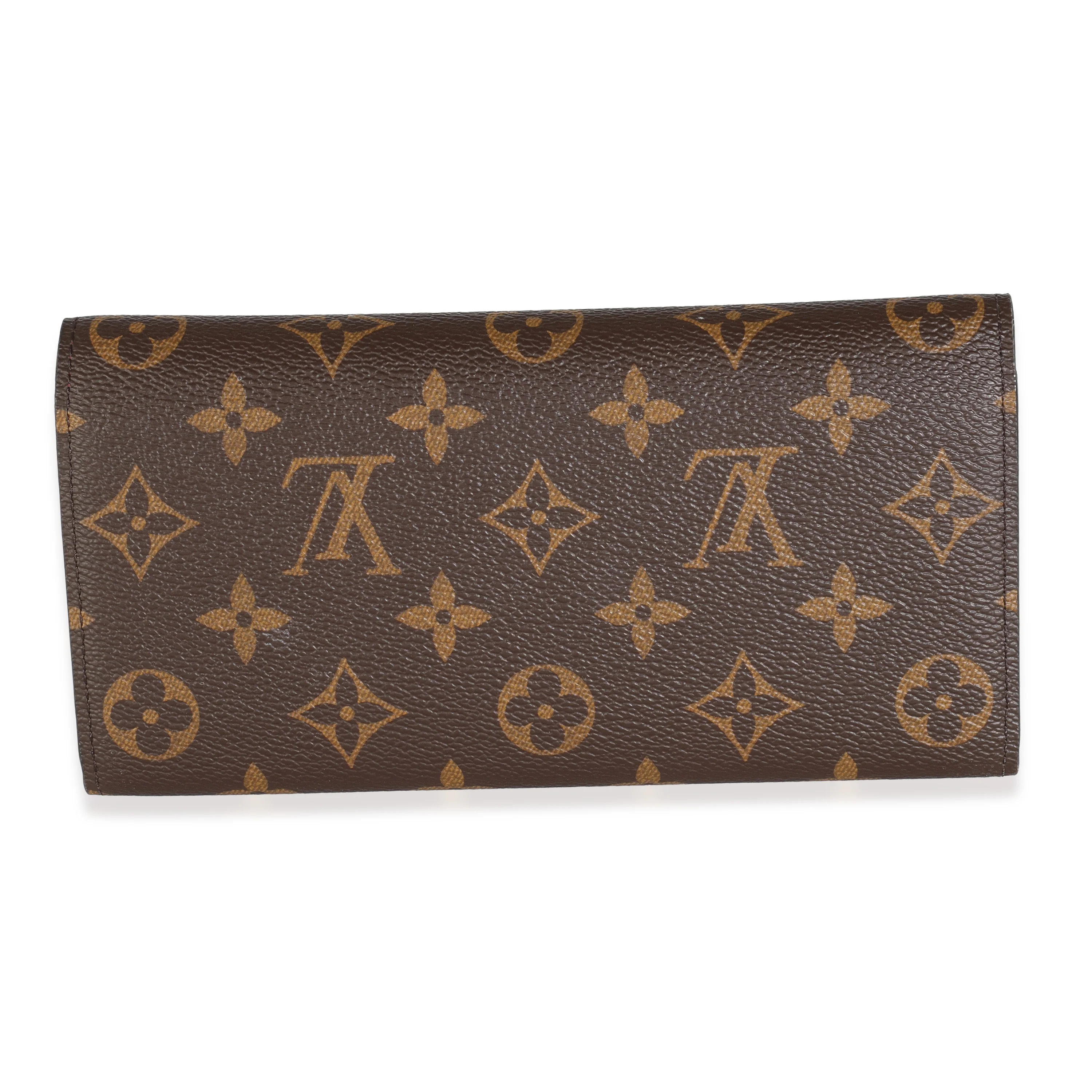 Fuchsia Monogram Canvas Emilie Wallet - Image 4