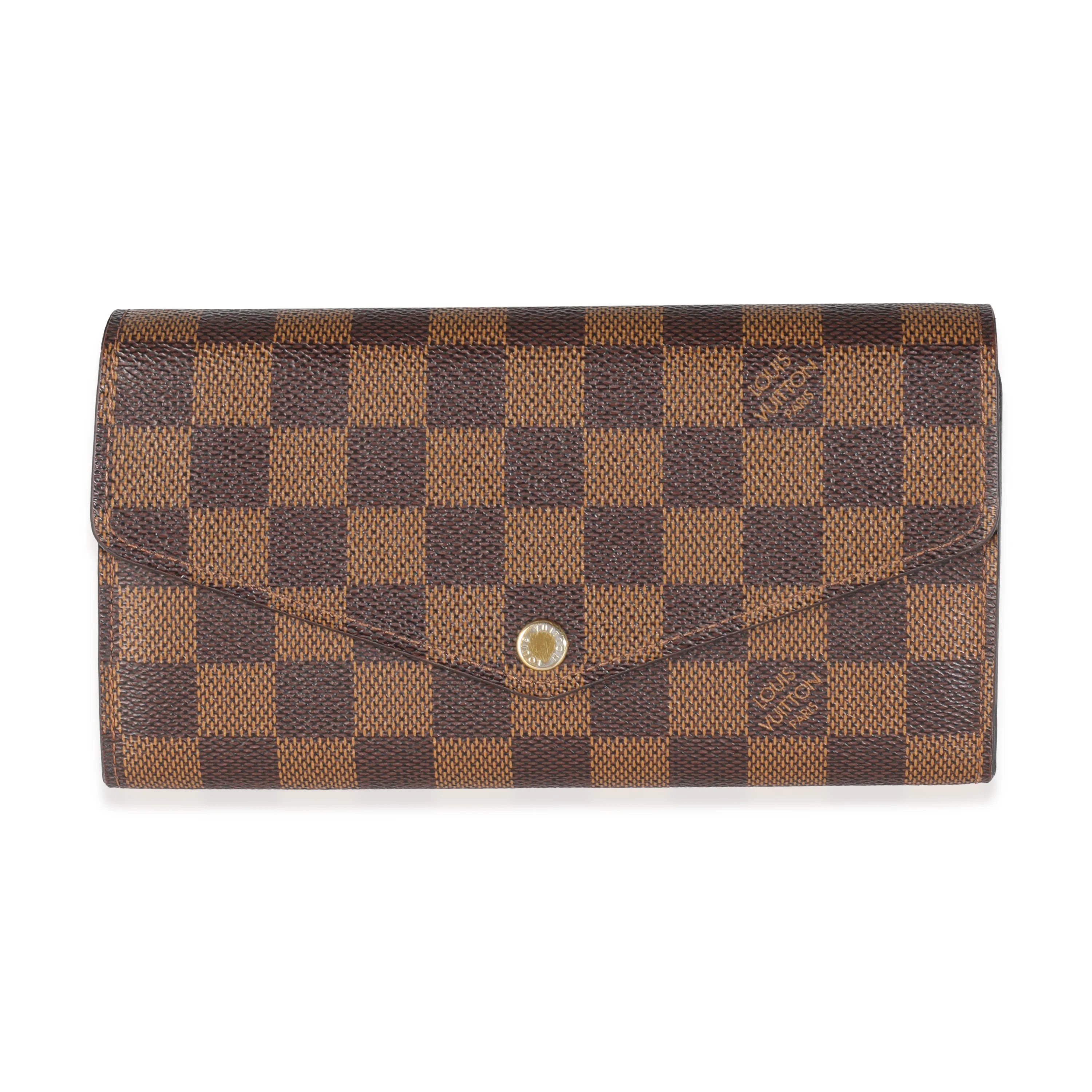 Damier Ebene Canvas Sarah Wallet