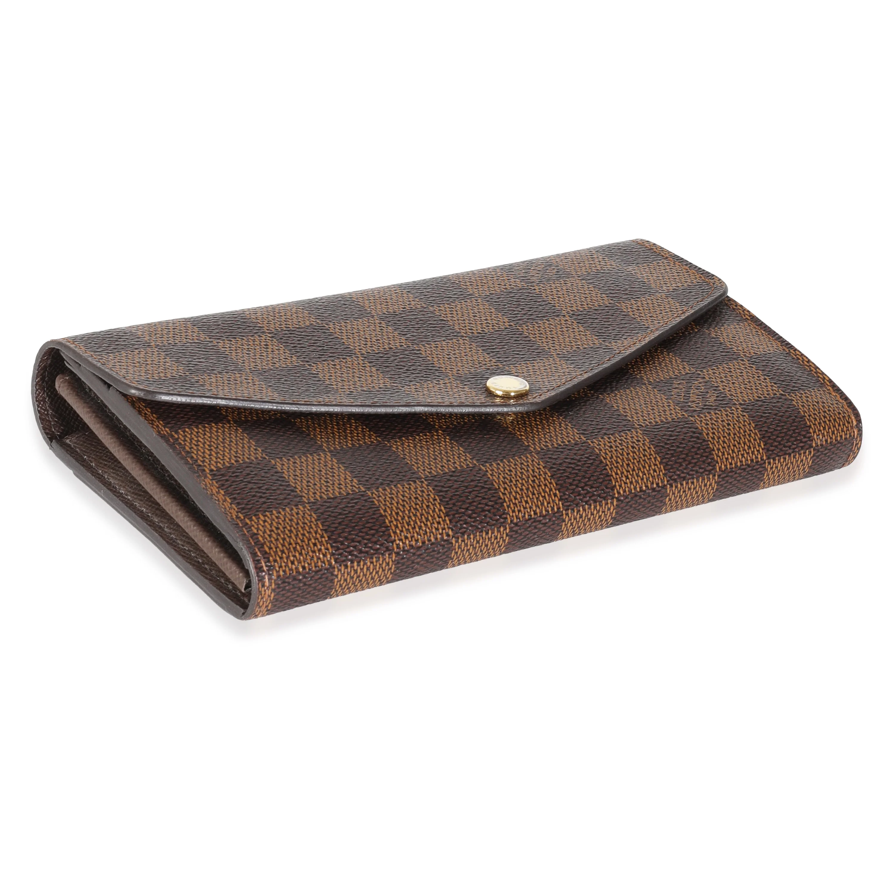 Damier Ebene Canvas Sarah Wallet - Image 6