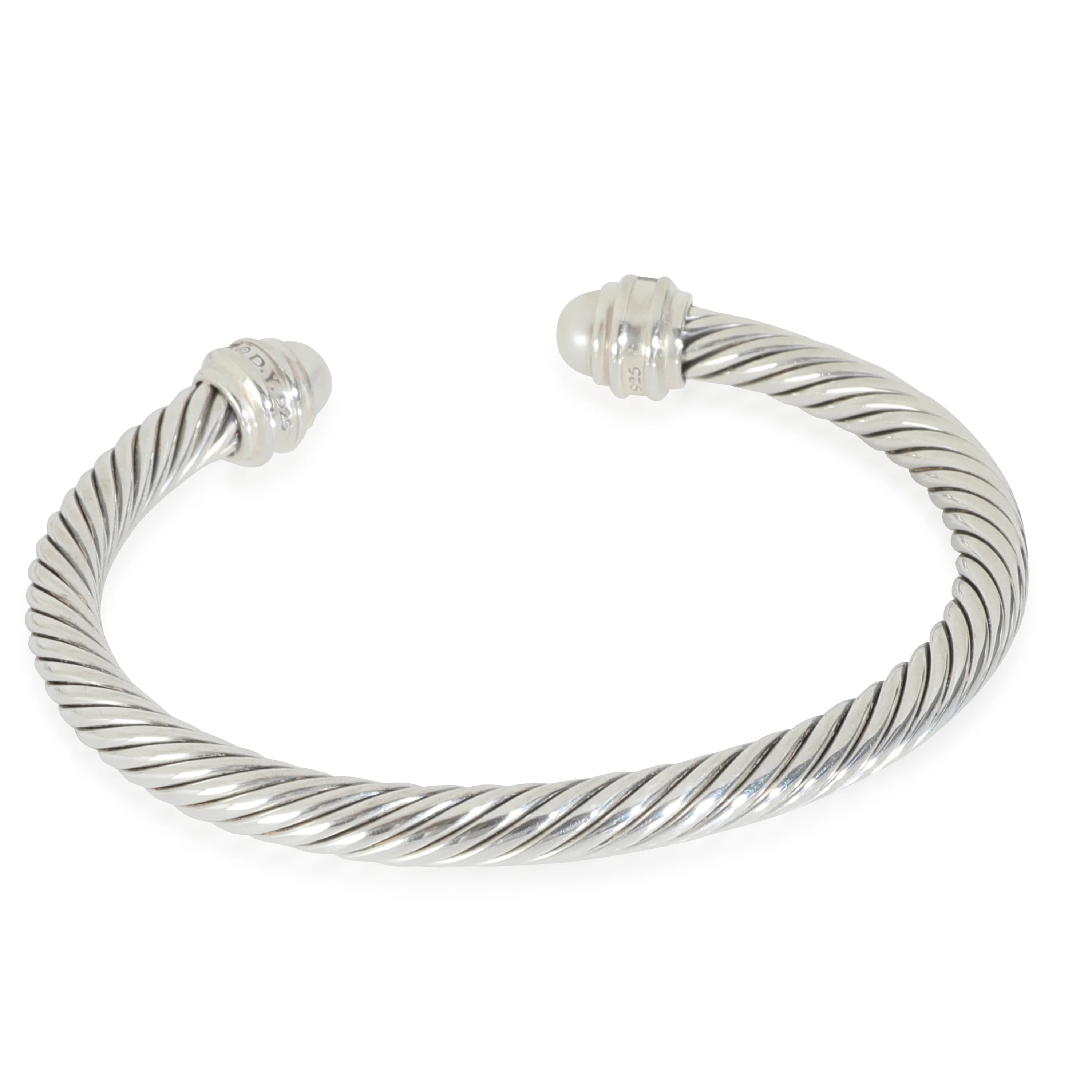 Sterling Silver Classic Cable Bracelet, 5mm - Image 4