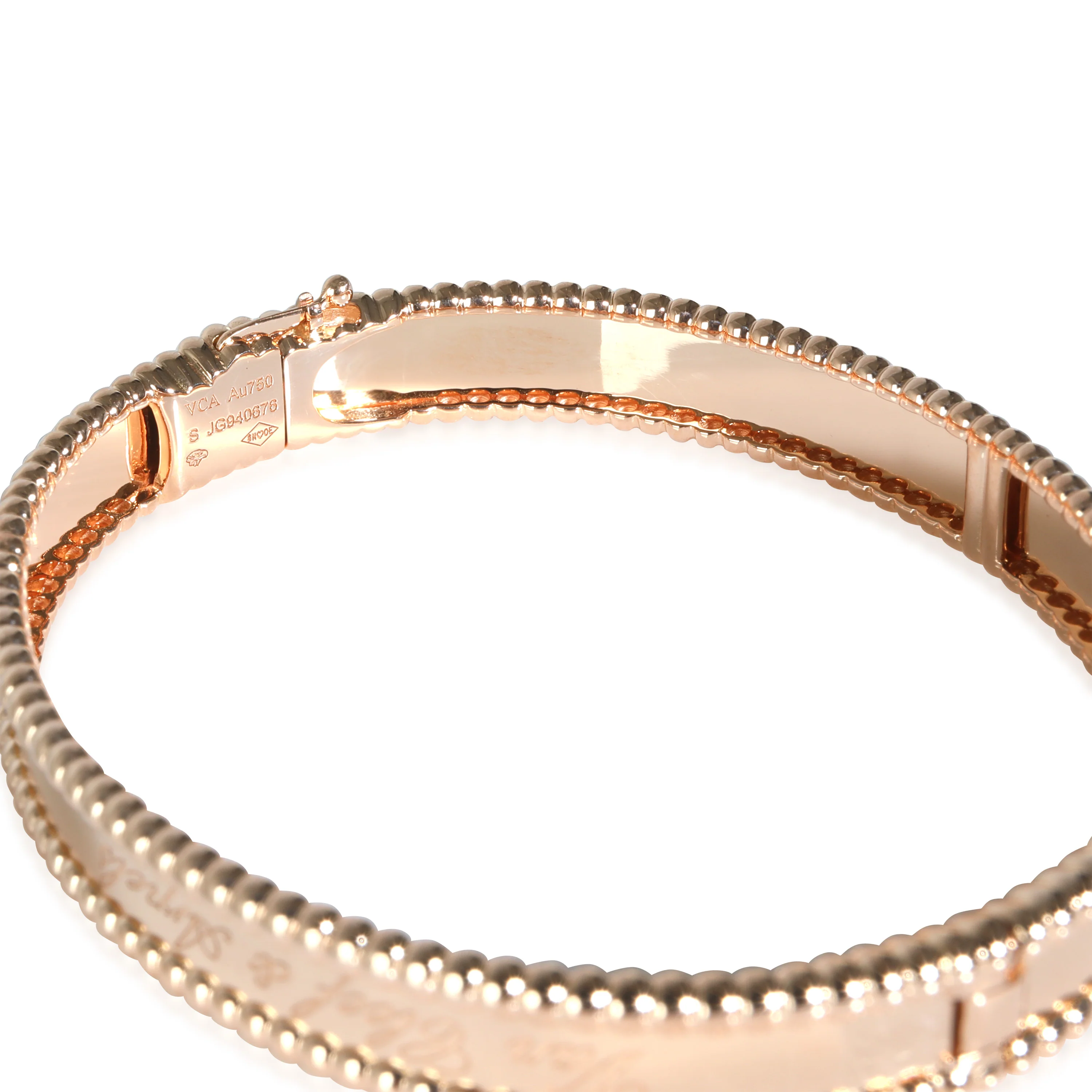 Perlee Signature Bracelet in 18k Rose Gold - Image 4