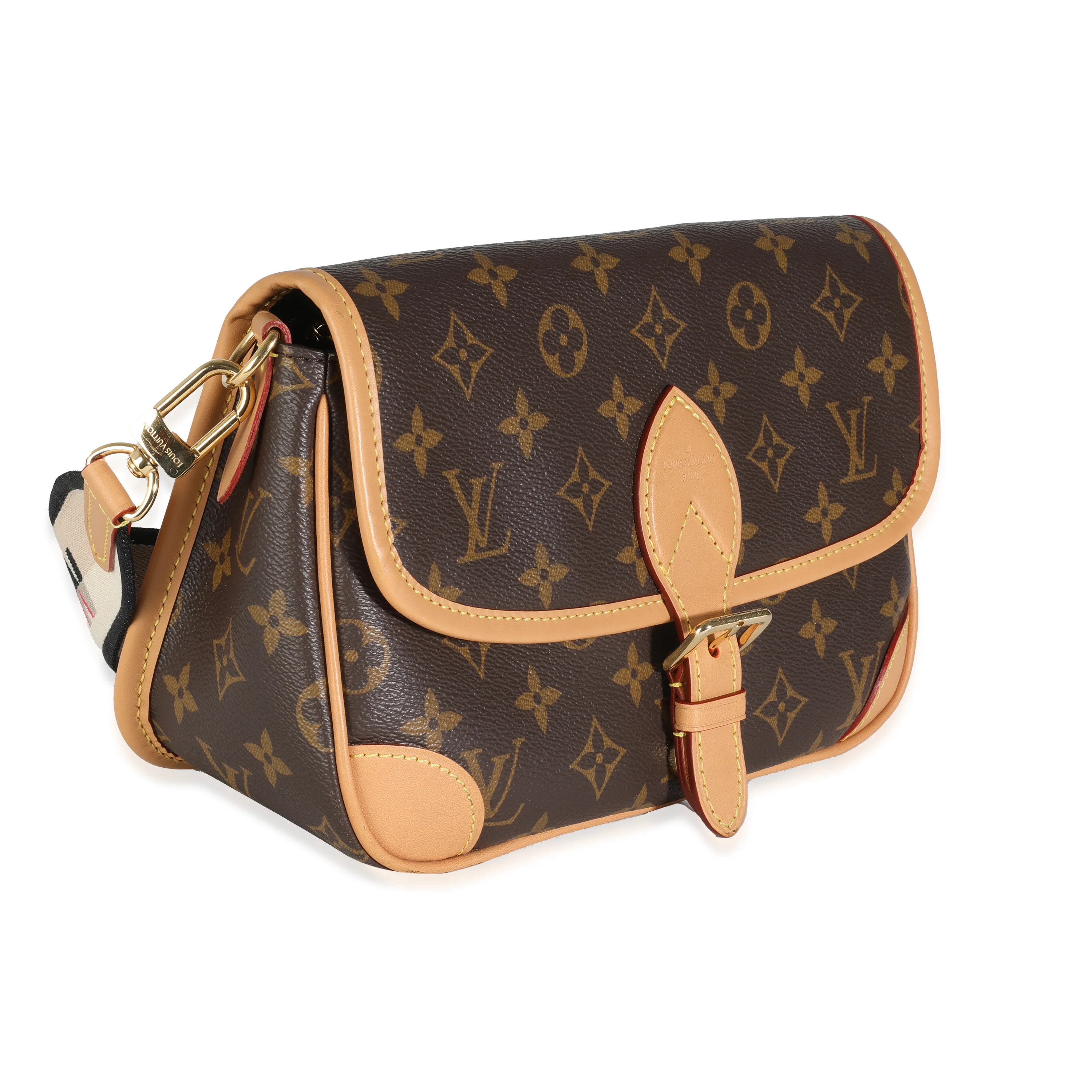 Black Monogram Canvas Diane - Image 3