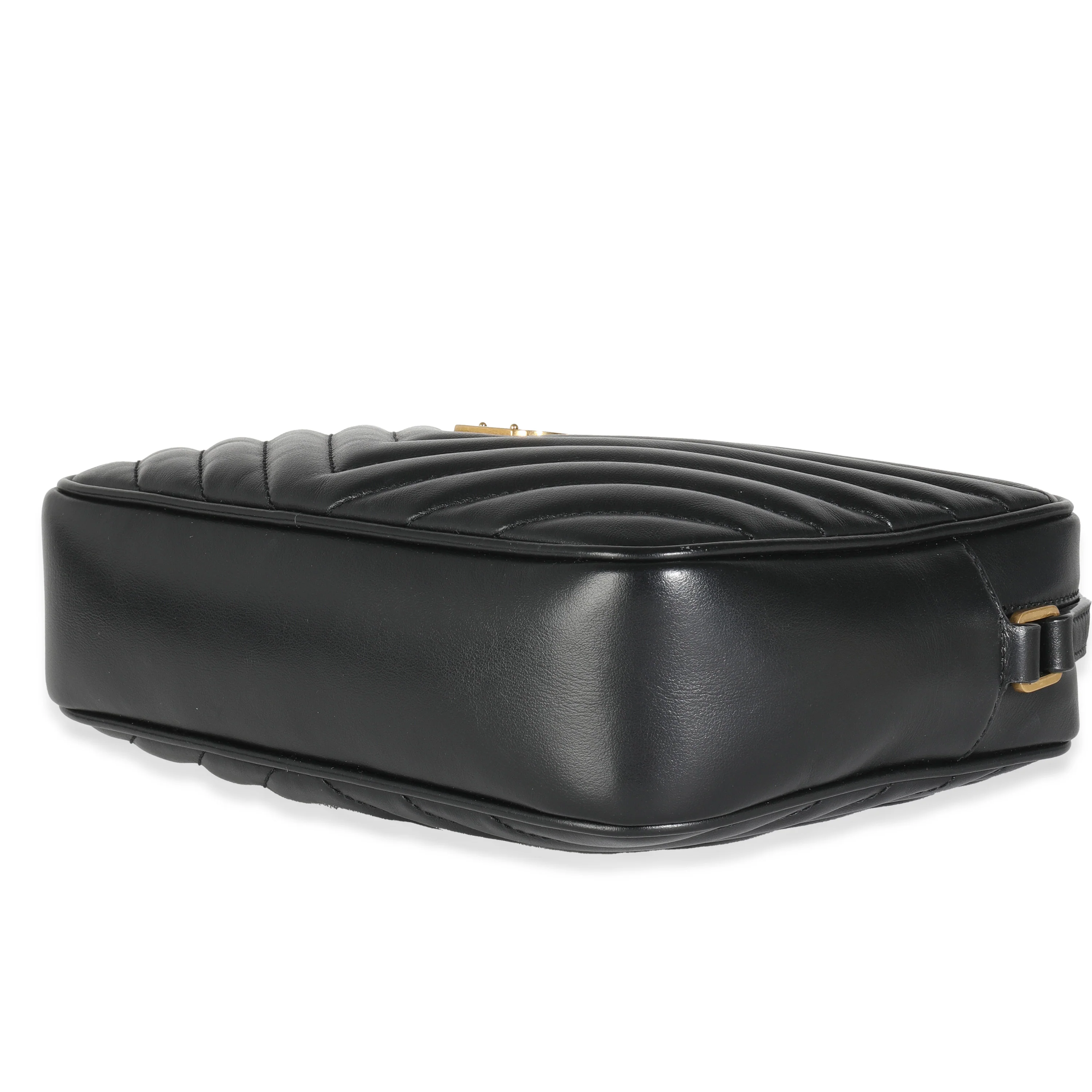 Black Matelasse Calfskin Lou Camera Bag - Image 6