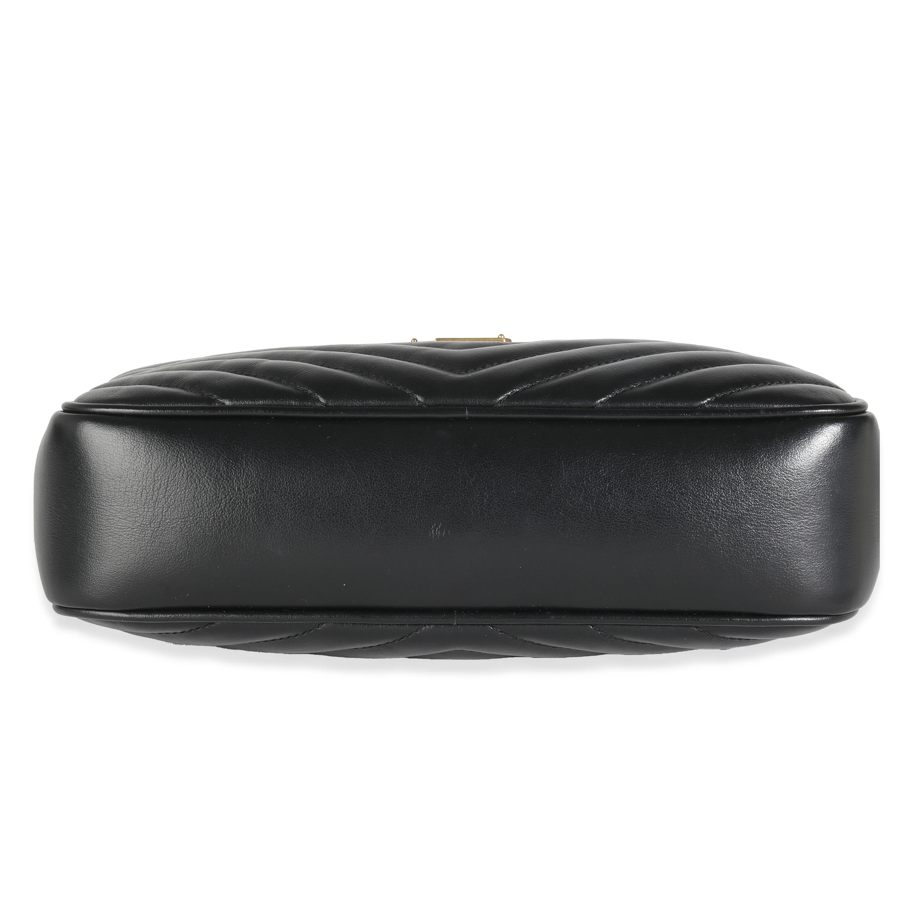 Black Matelasse Calfskin Lou Camera Bag - Image 7
