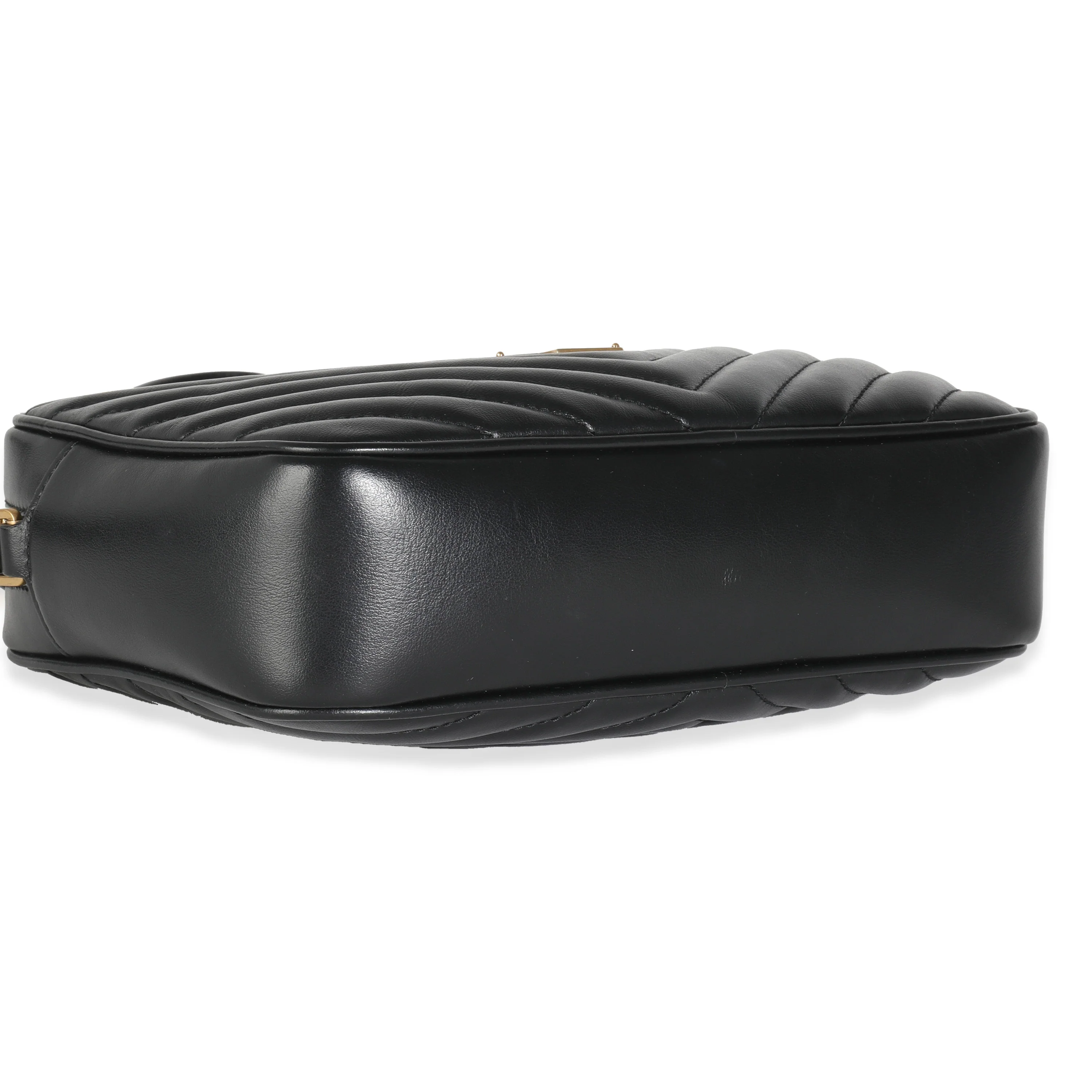Black Matelasse Calfskin Lou Camera Bag - Image 8
