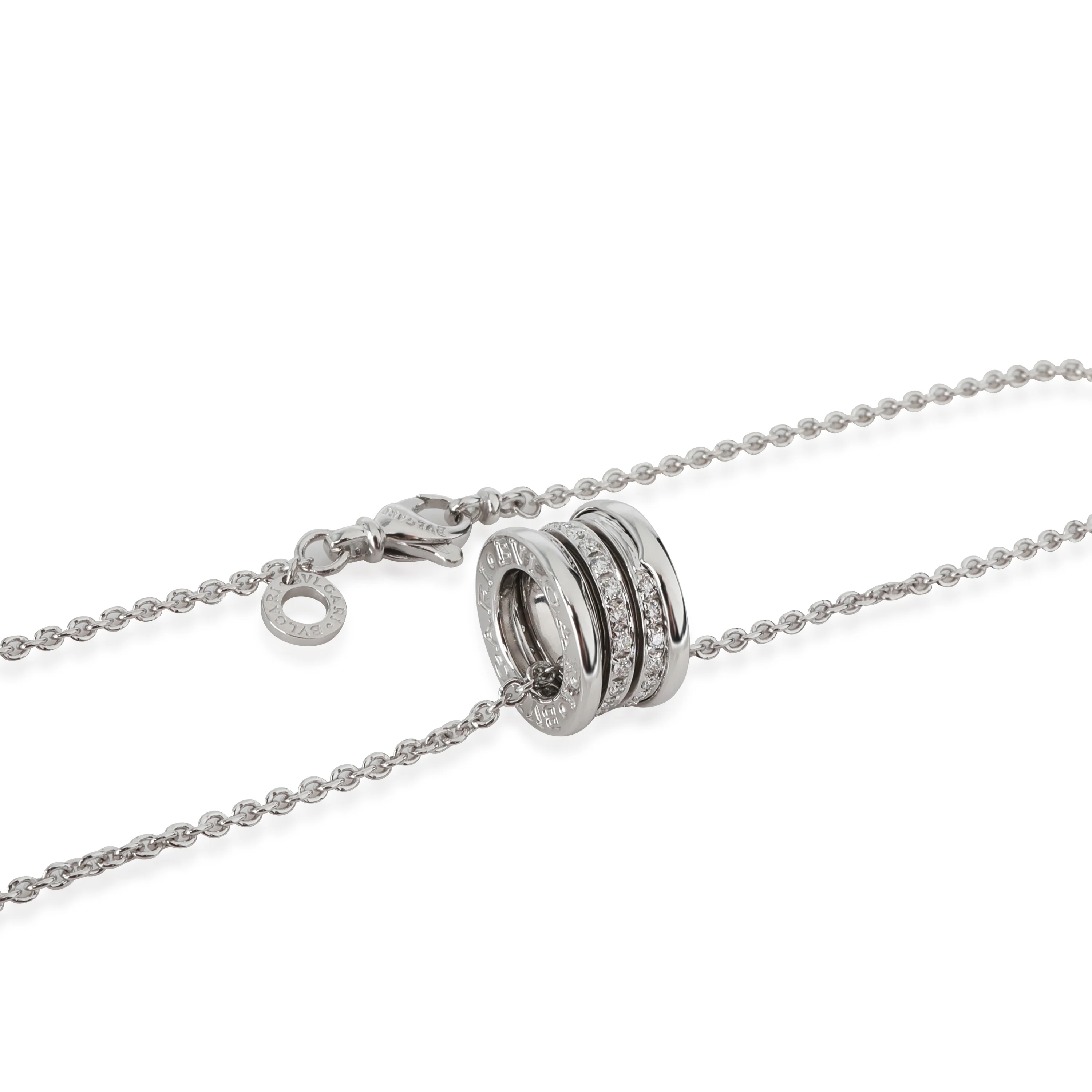 B.zero1 Diamond Necklace in 18k White Gold 0.35 CTW - Image 3
