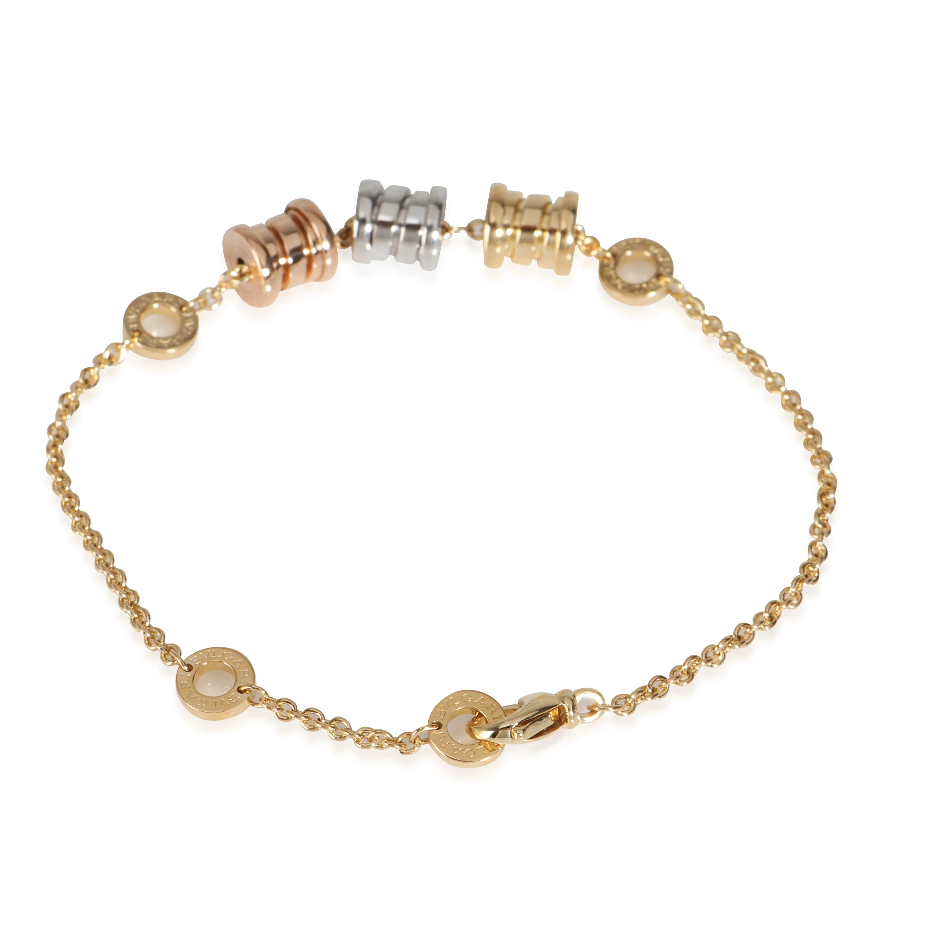 B.zero1 Bracelet in 18k 3 Tone Gold - Image 4