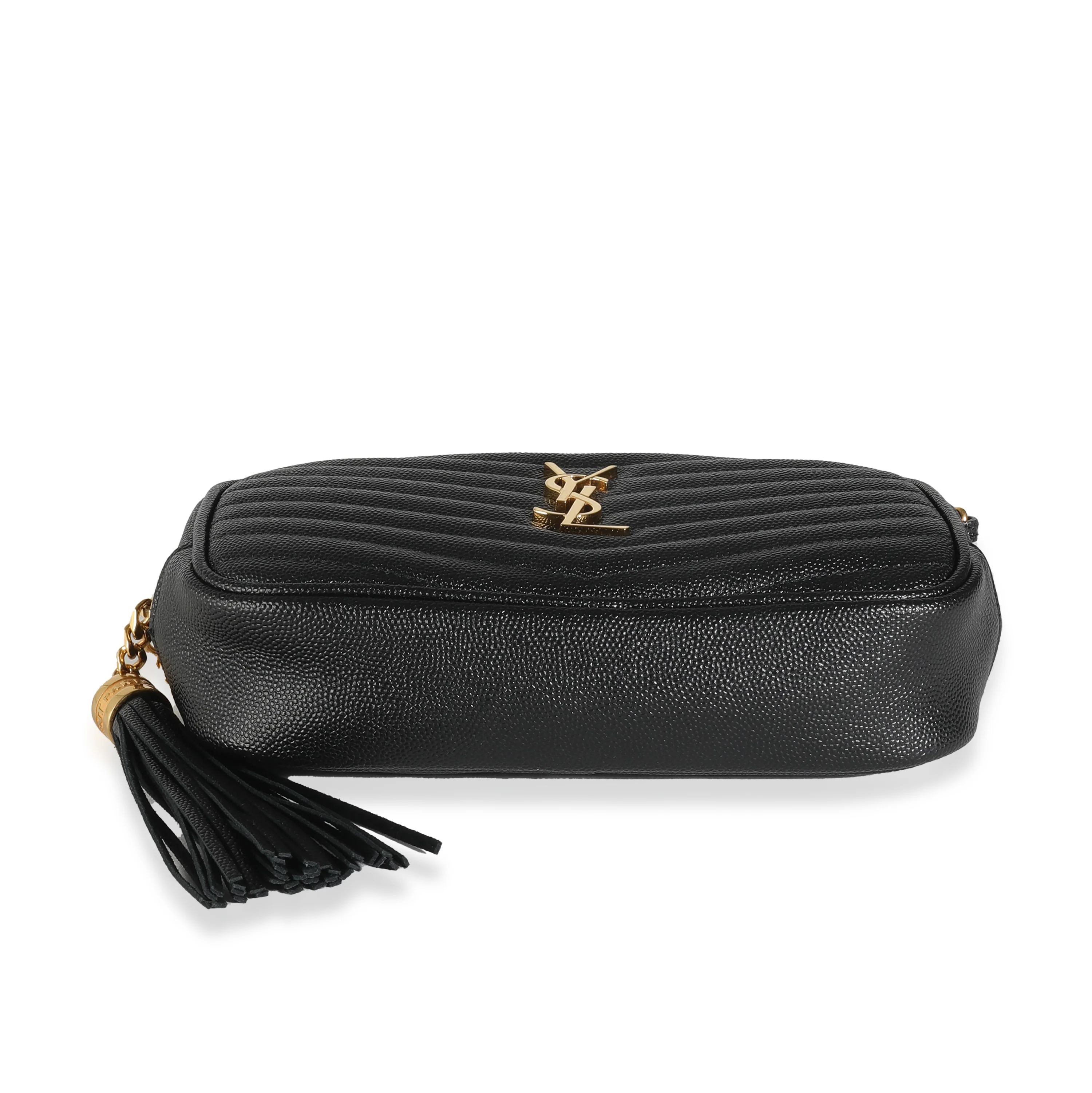 Black Grain De Poudre Mini Lou Camera Bag - Image 5