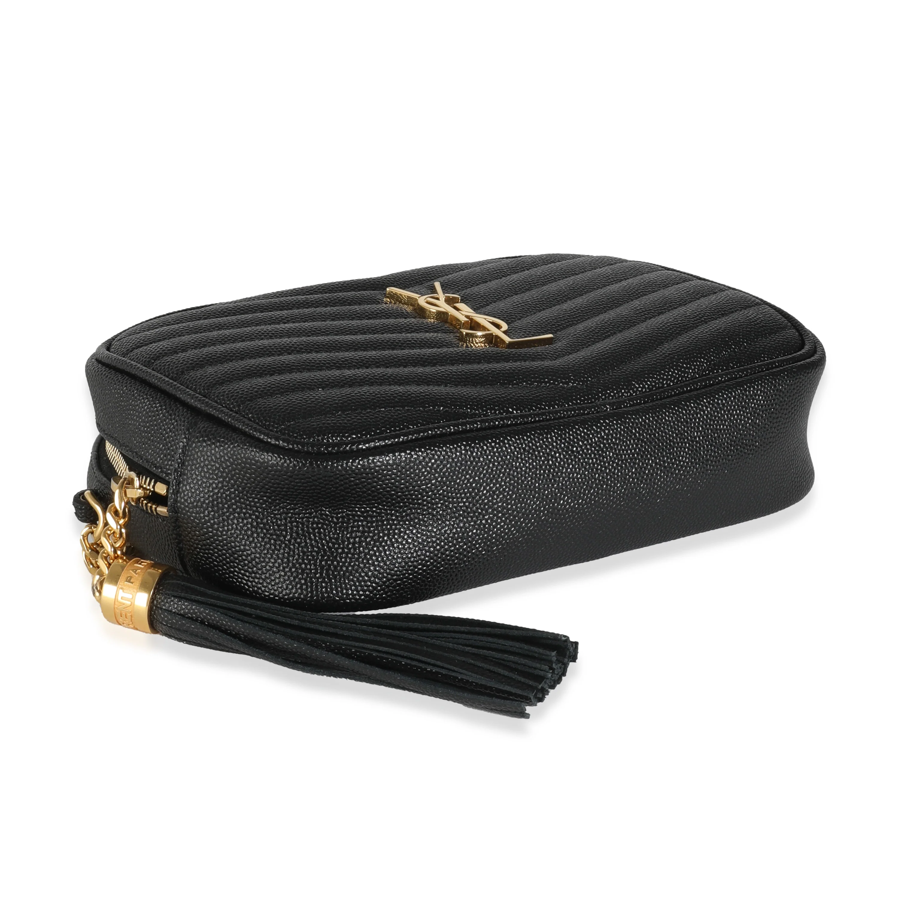 Black Grain De Poudre Mini Lou Camera Bag - Image 6