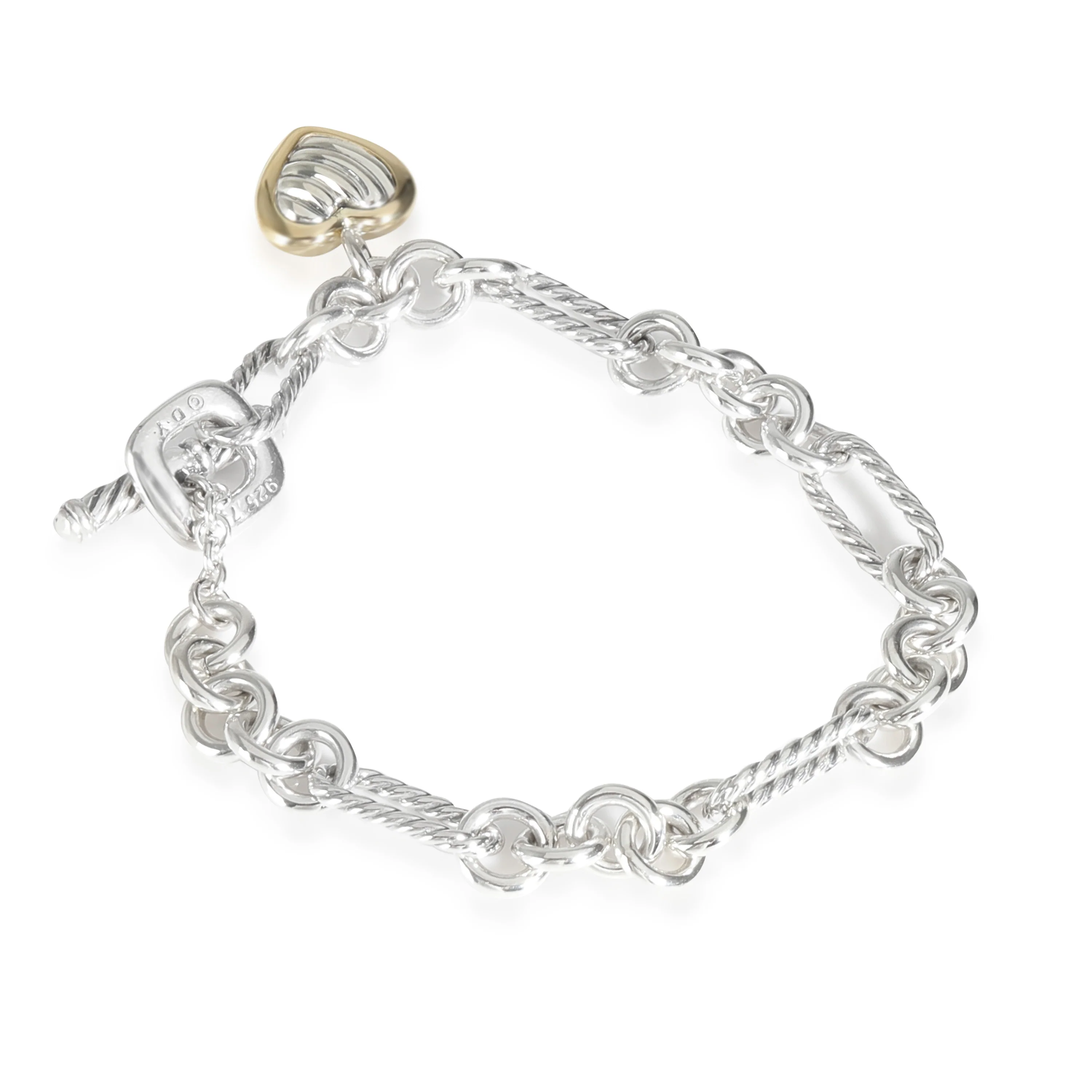 Bracelet in 18k Yellow Gold/Sterling Silver - Image 4