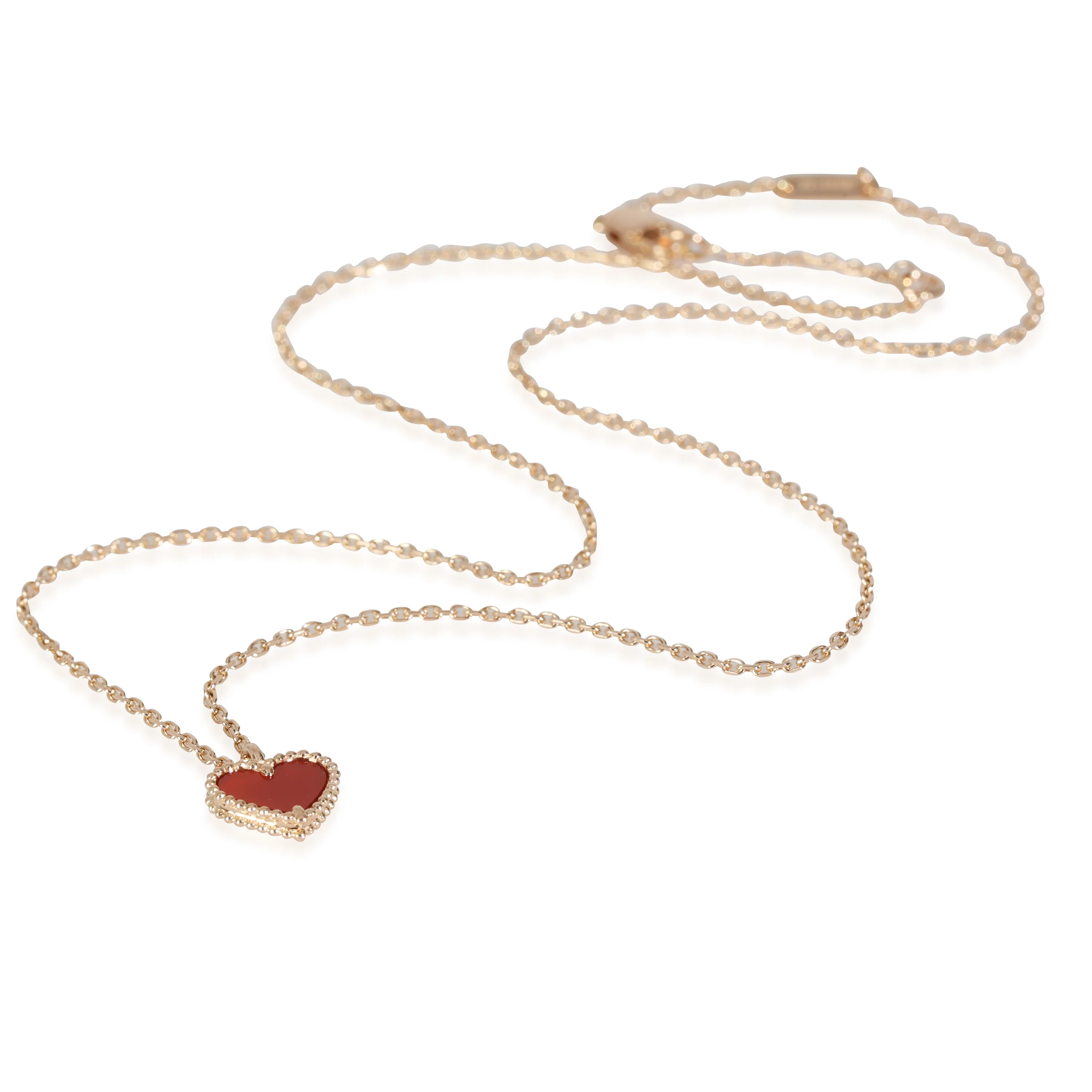 Sweet Hearts Pendant Necklace In 18K Rose Gold - Image 2