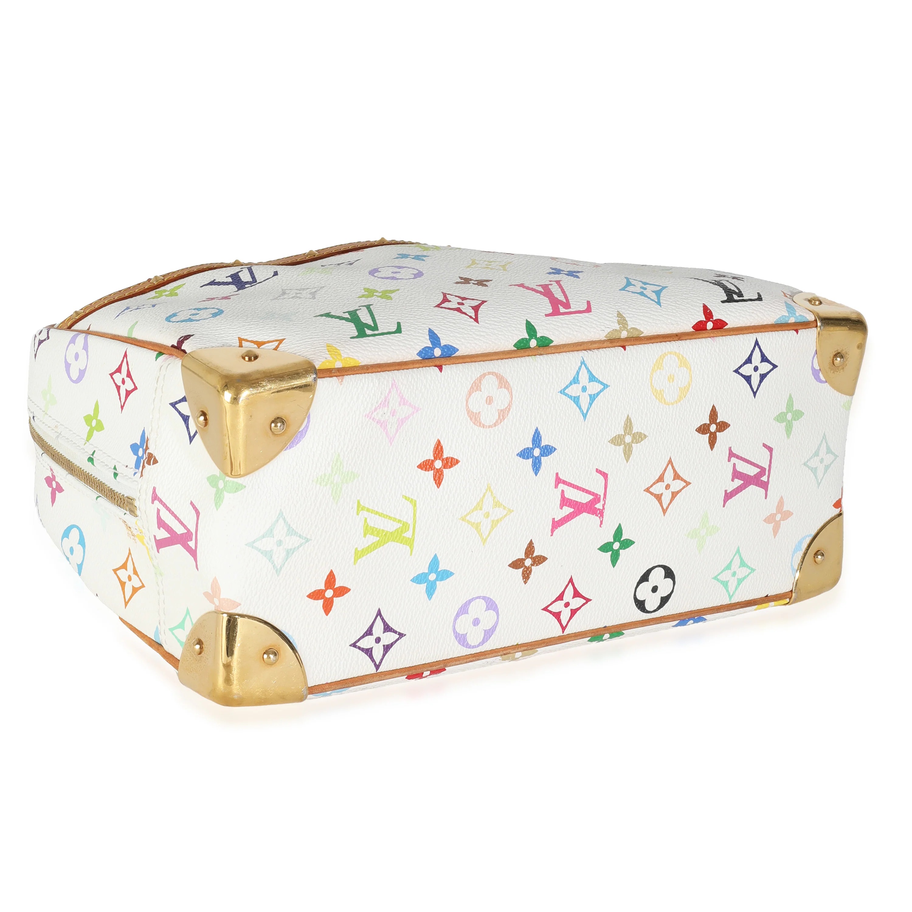 White Monogram Multicolore Canvas Trouville - Image 6