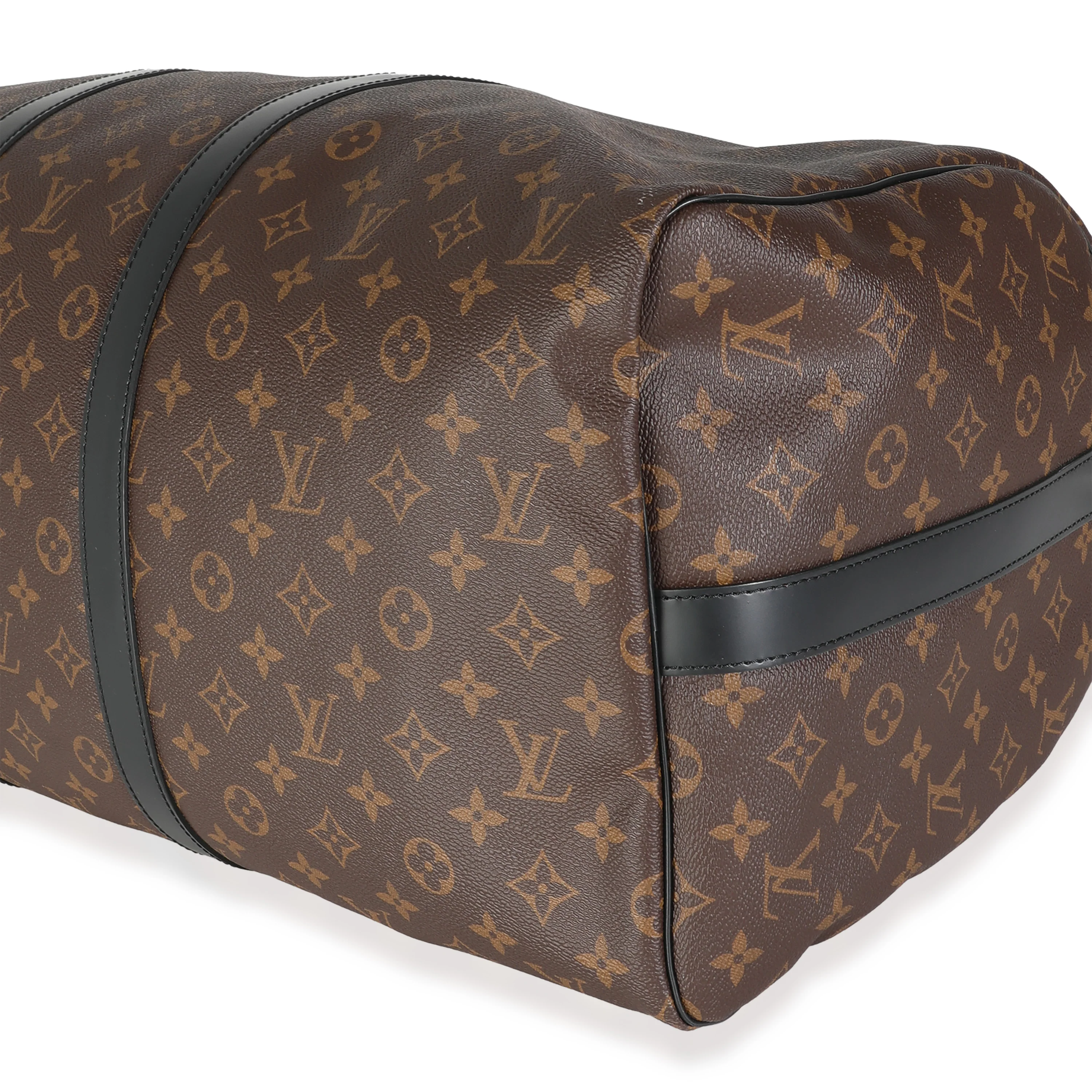 Monogram Macassar Canvas Keepall Bandouliere 55 - Image 7