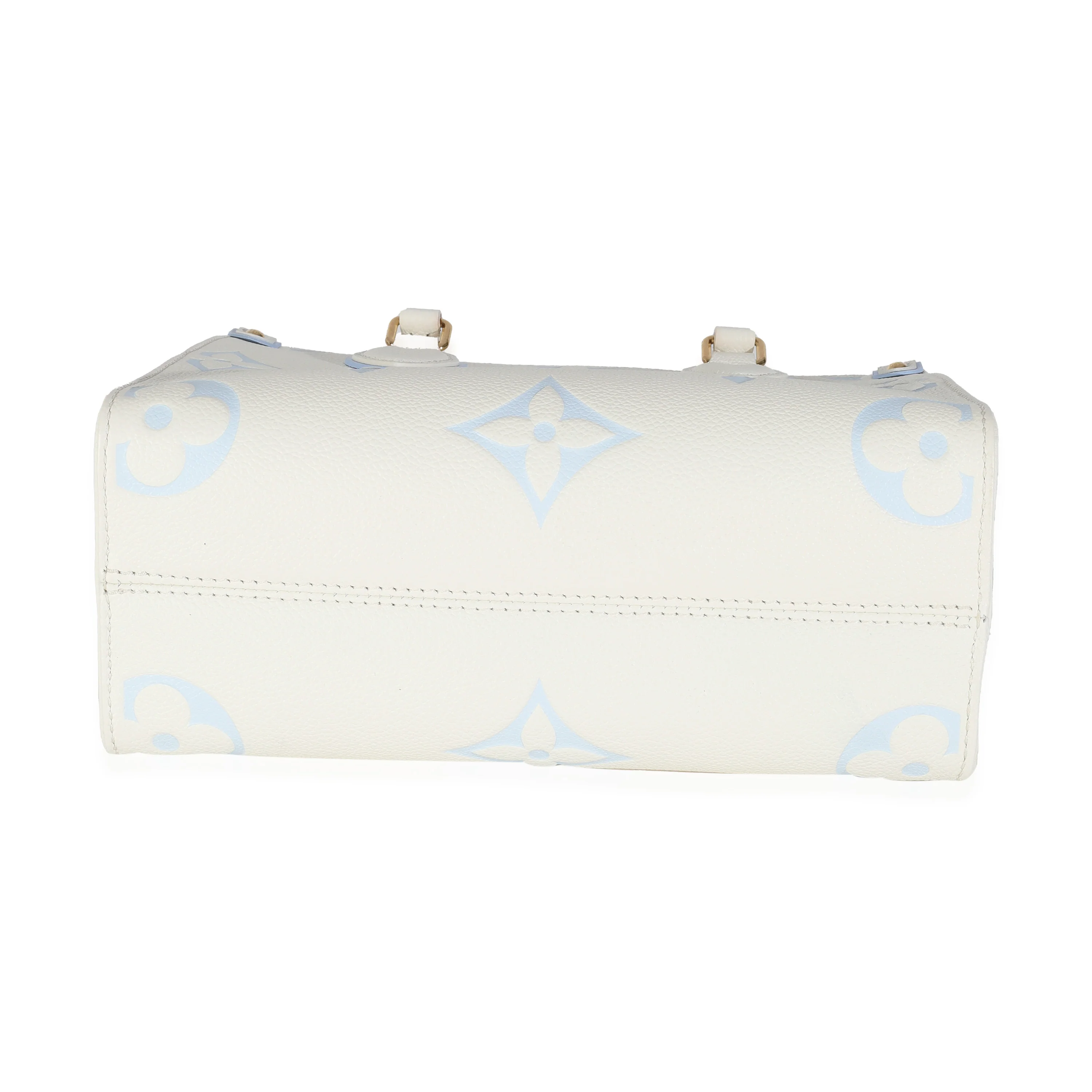 Latte Candy Blue Monogram Giant Empreinte Onthego PM - Image 7