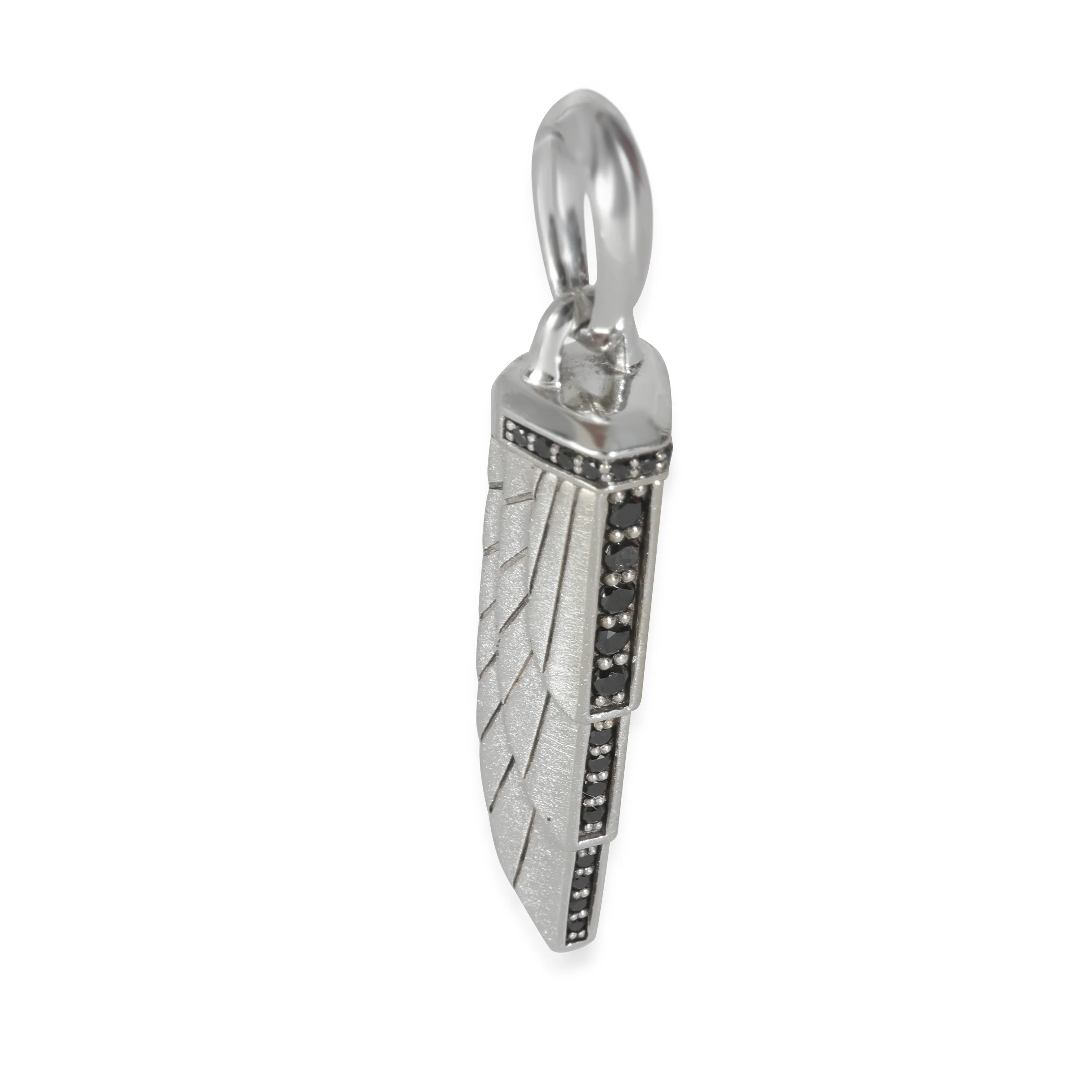 Amulet Diamond Pendant in  Sterling Silver 0.22 CTW - Image 2