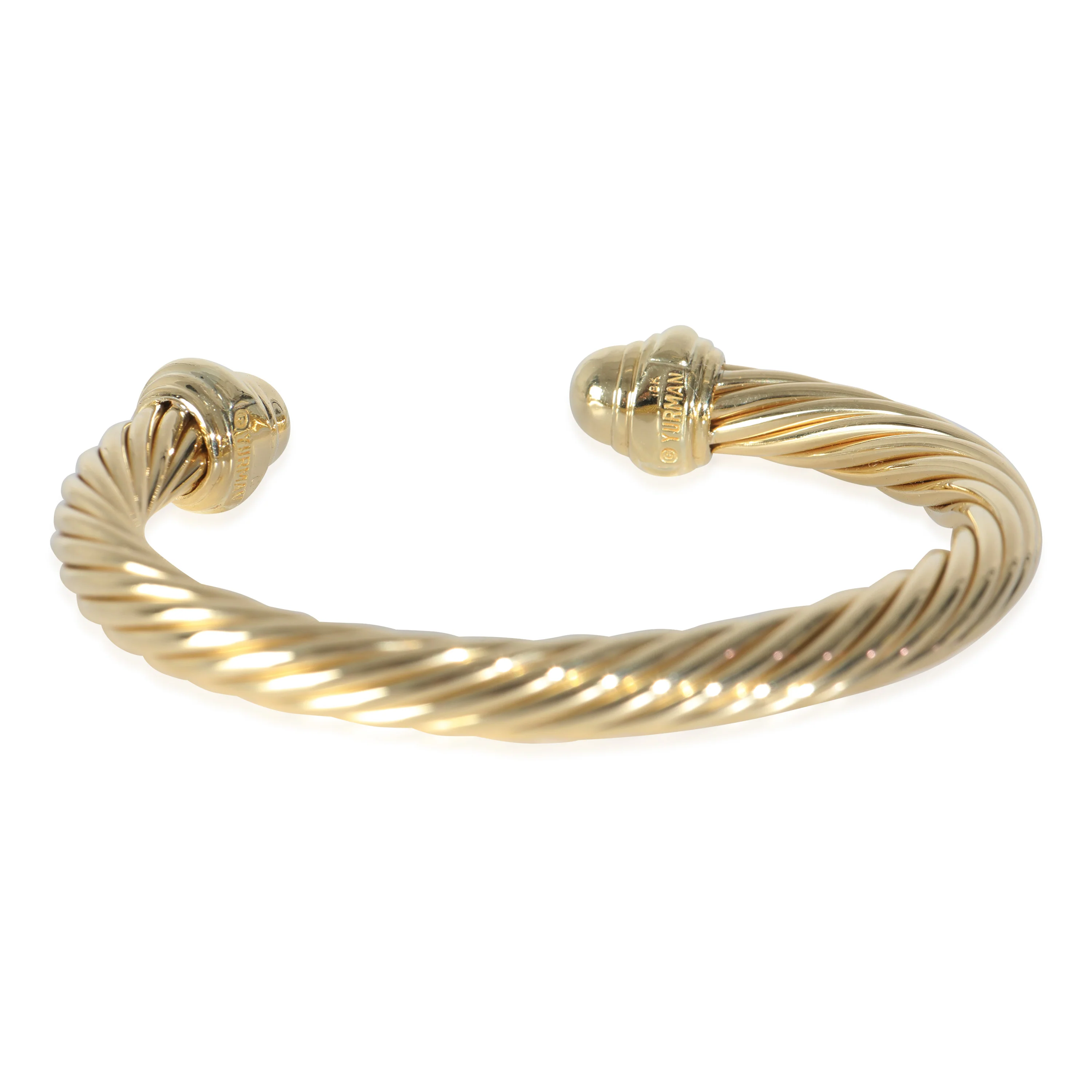 Cable Classic Bracelet in 18k Yellow Gold - Image 4