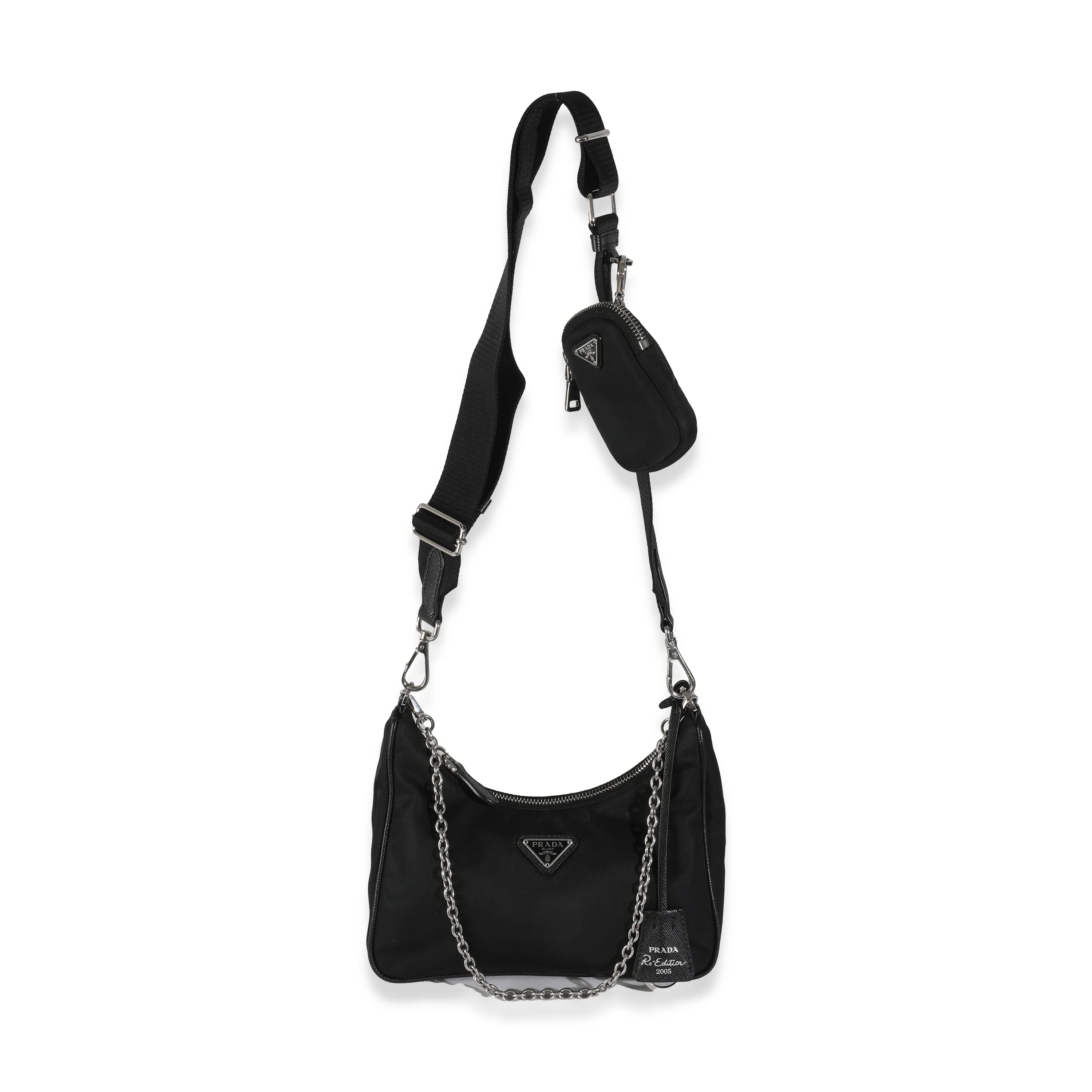Black Re-Nylon Re-Edition 2005 Bag