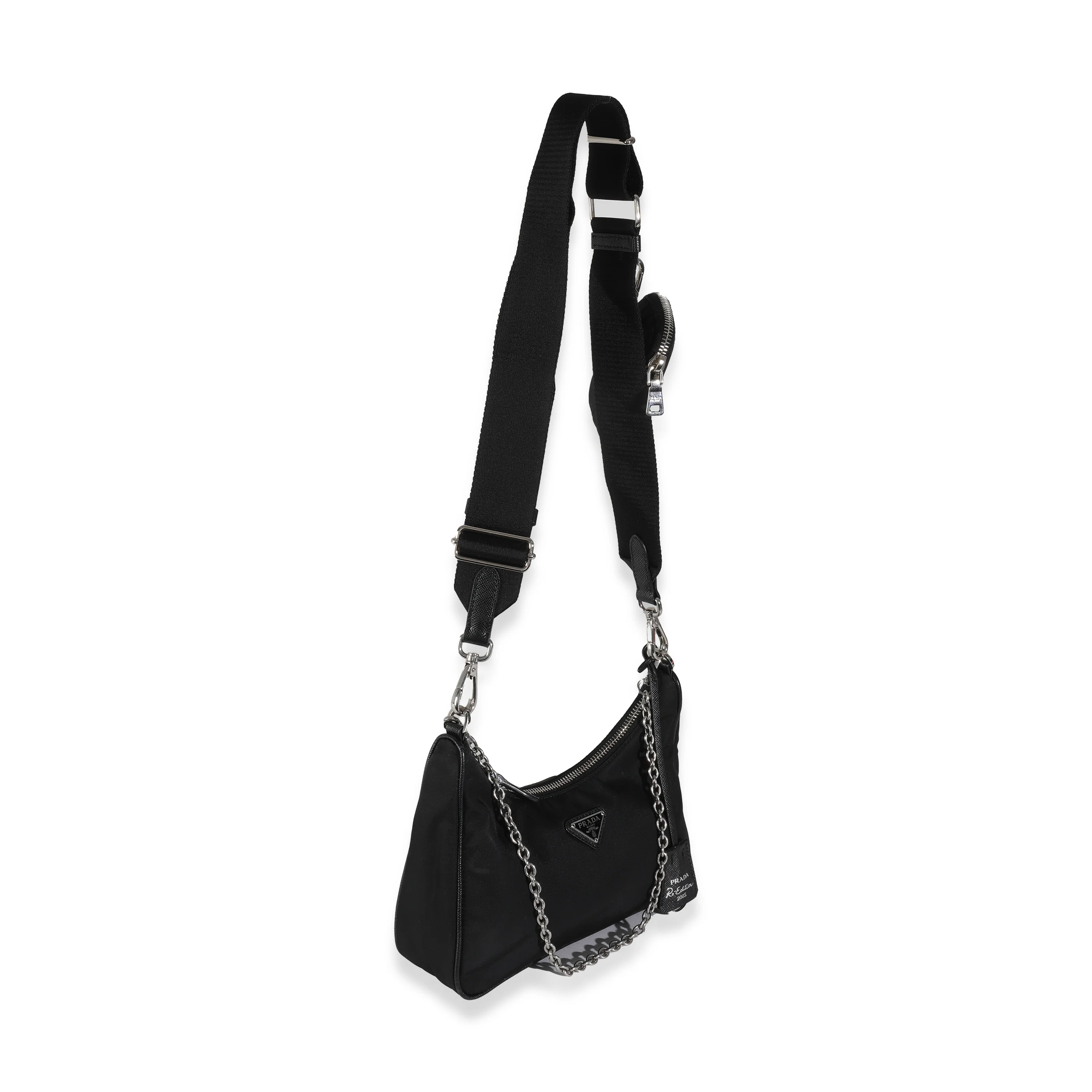 Black Re-Nylon Re-Edition 2005 Bag - Image 3