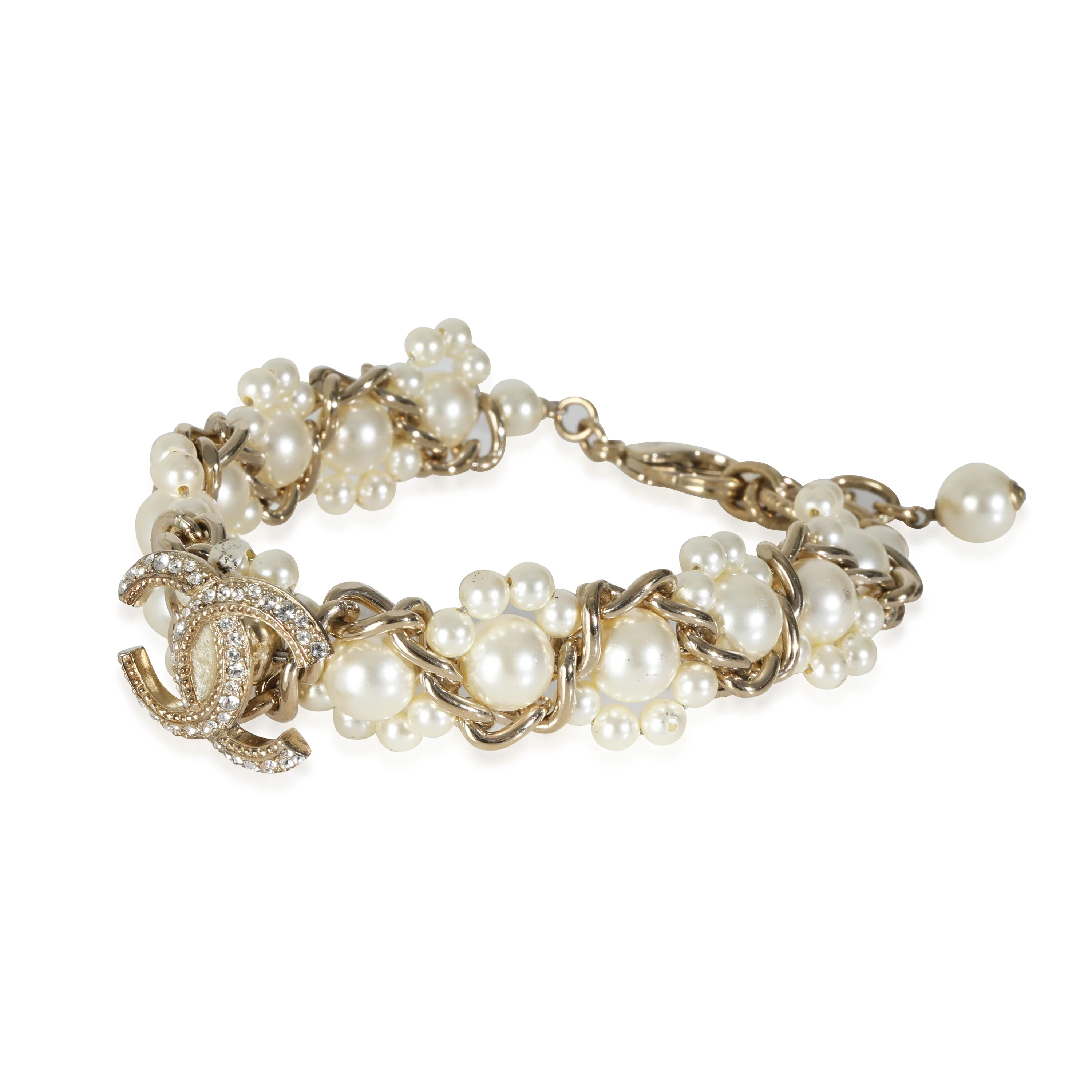 2017 Pearl Woven Bracelet in Gold Plated - Image 2