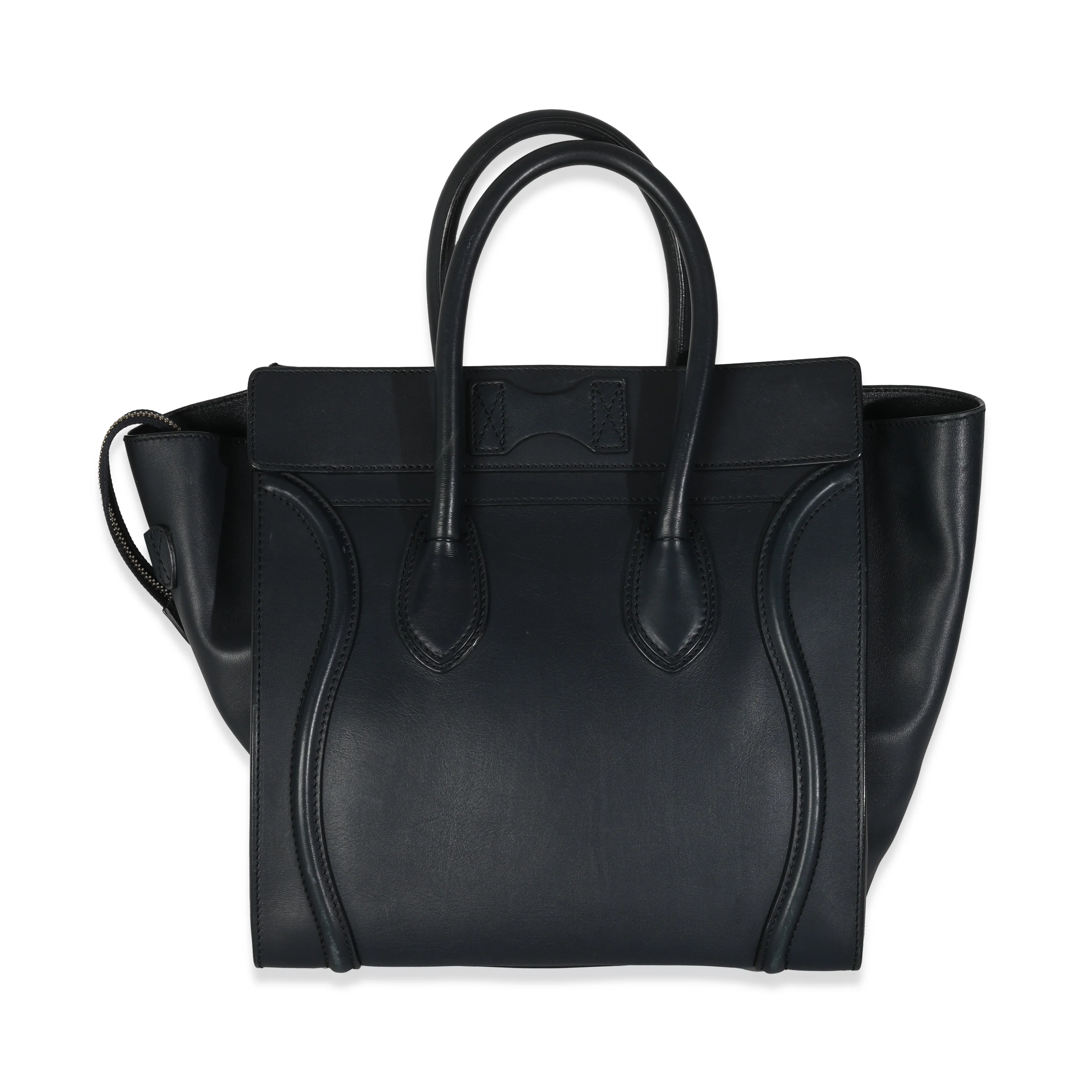 Navy Smooth Calfskin Micro Luggage - Image 4