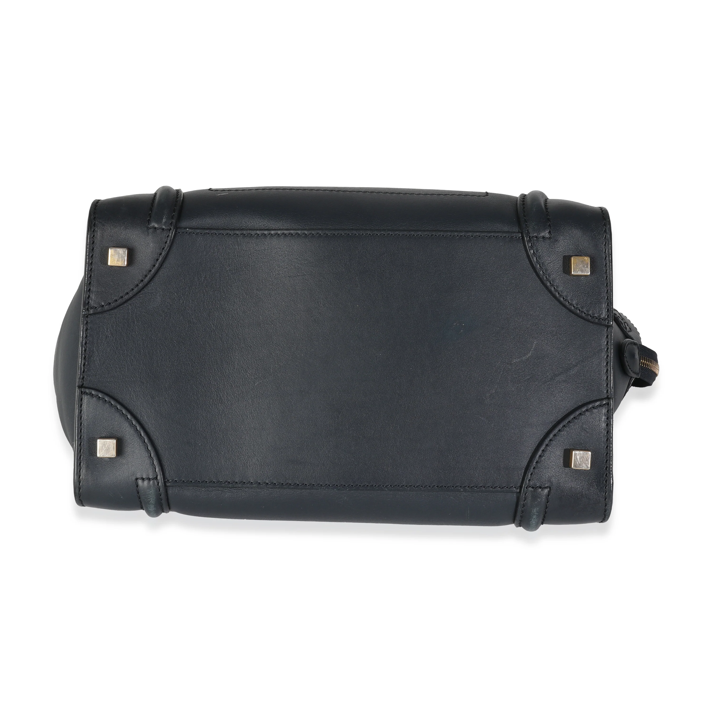 Navy Smooth Calfskin Micro Luggage - Image 5