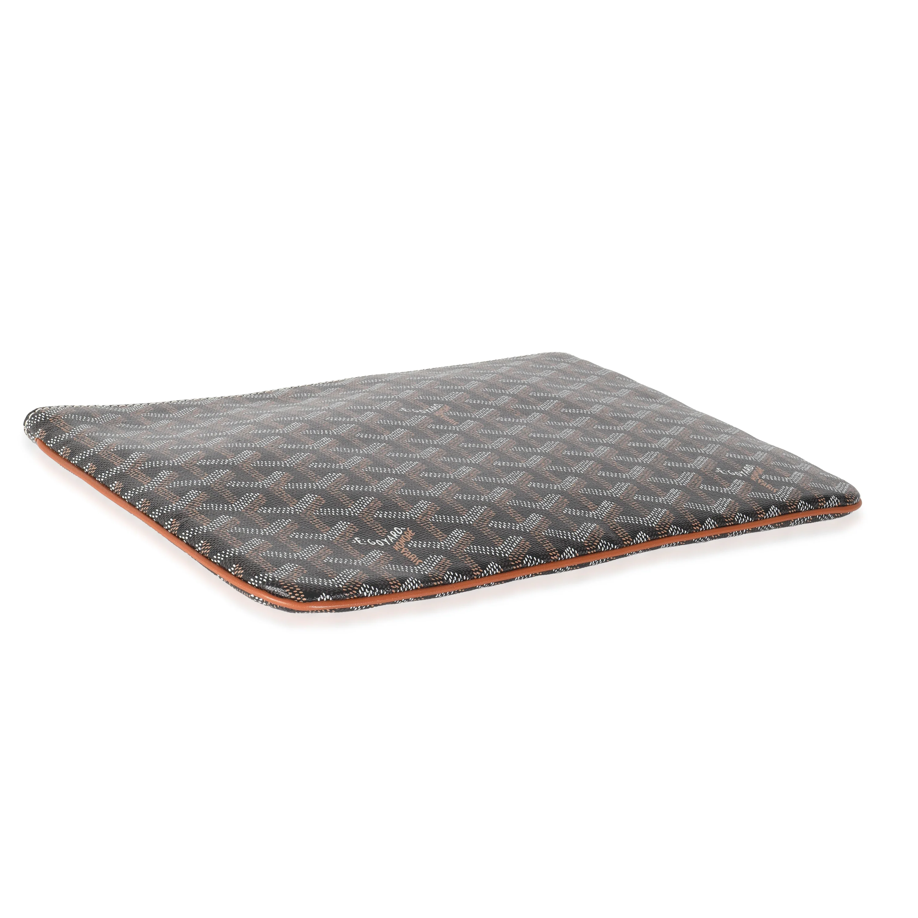 Gold Black Goyardine Canvas Senat MM - Image 6