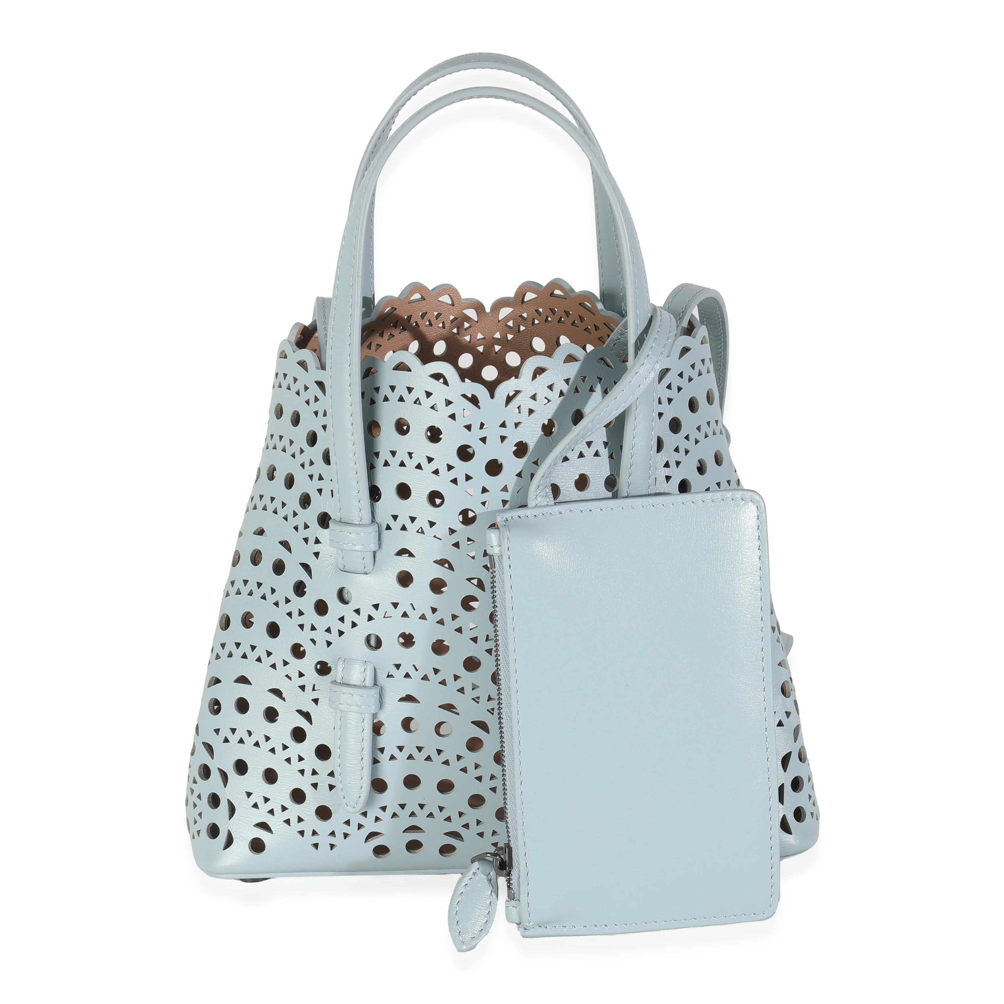Blue Vienne Wave Calfskin Mina 20