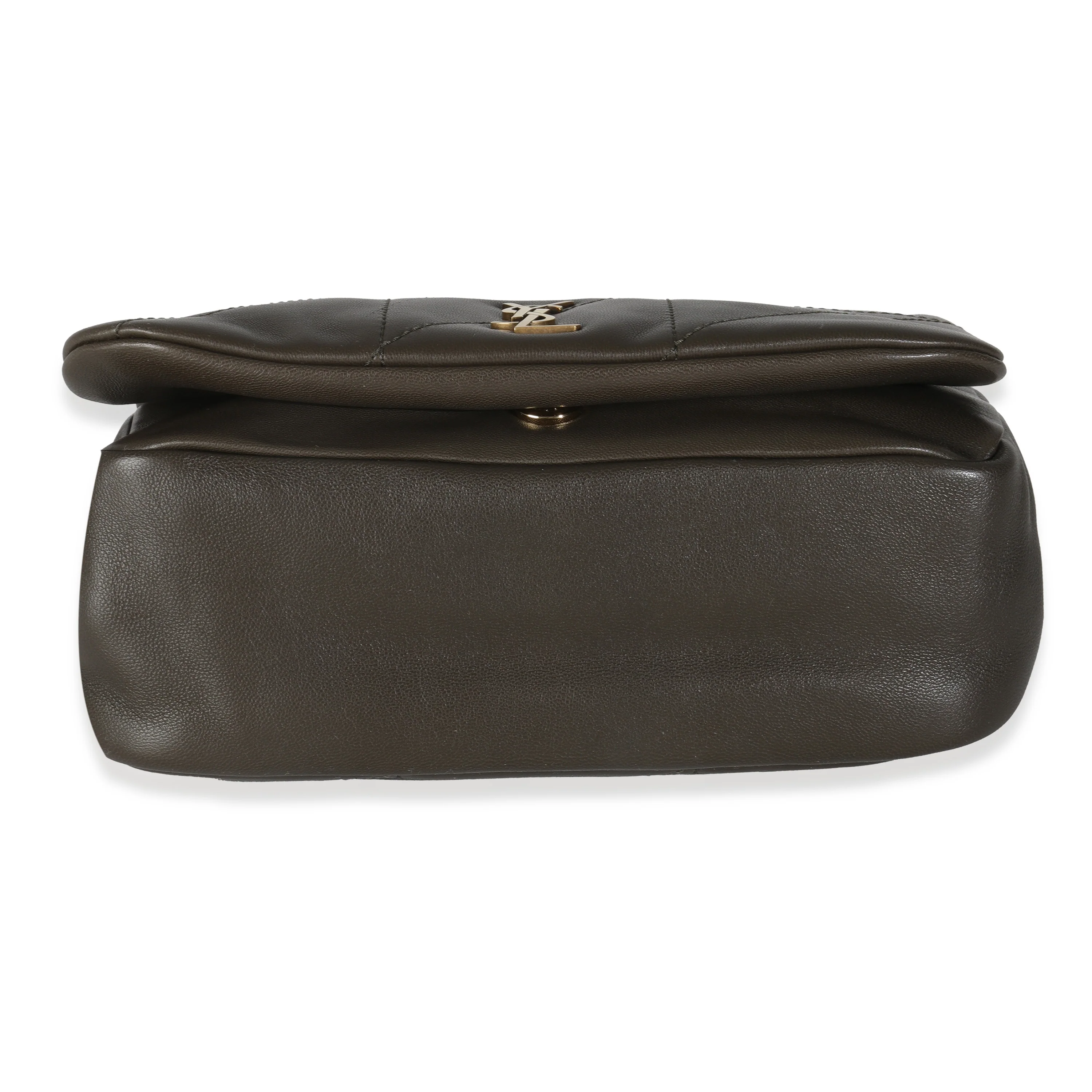 Olive Lambskin Matelasse Monogram Mini Jamie 4.3 - Image 5