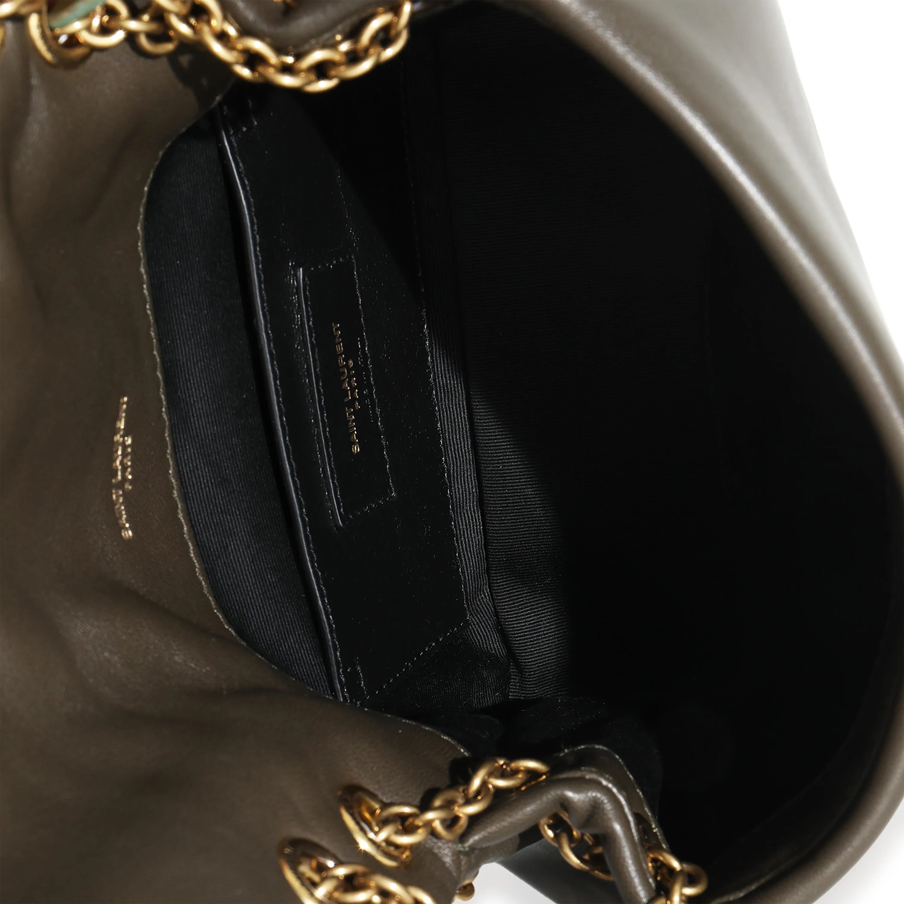 Olive Lambskin Matelasse Monogram Mini Jamie 4.3 - Image 9