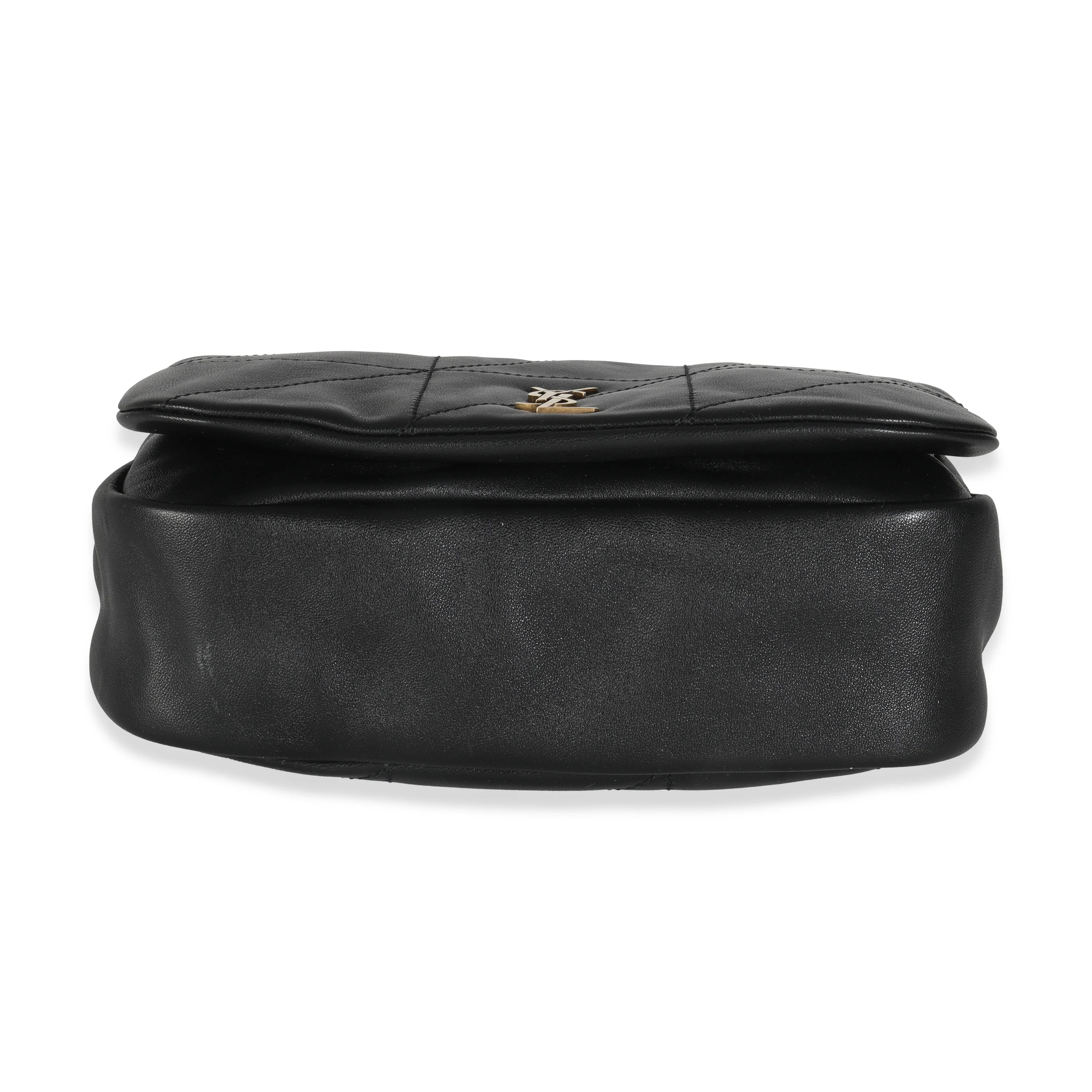 Black Lambskin Matelasse Monogram Mini Jamie 4.3 - Image 5