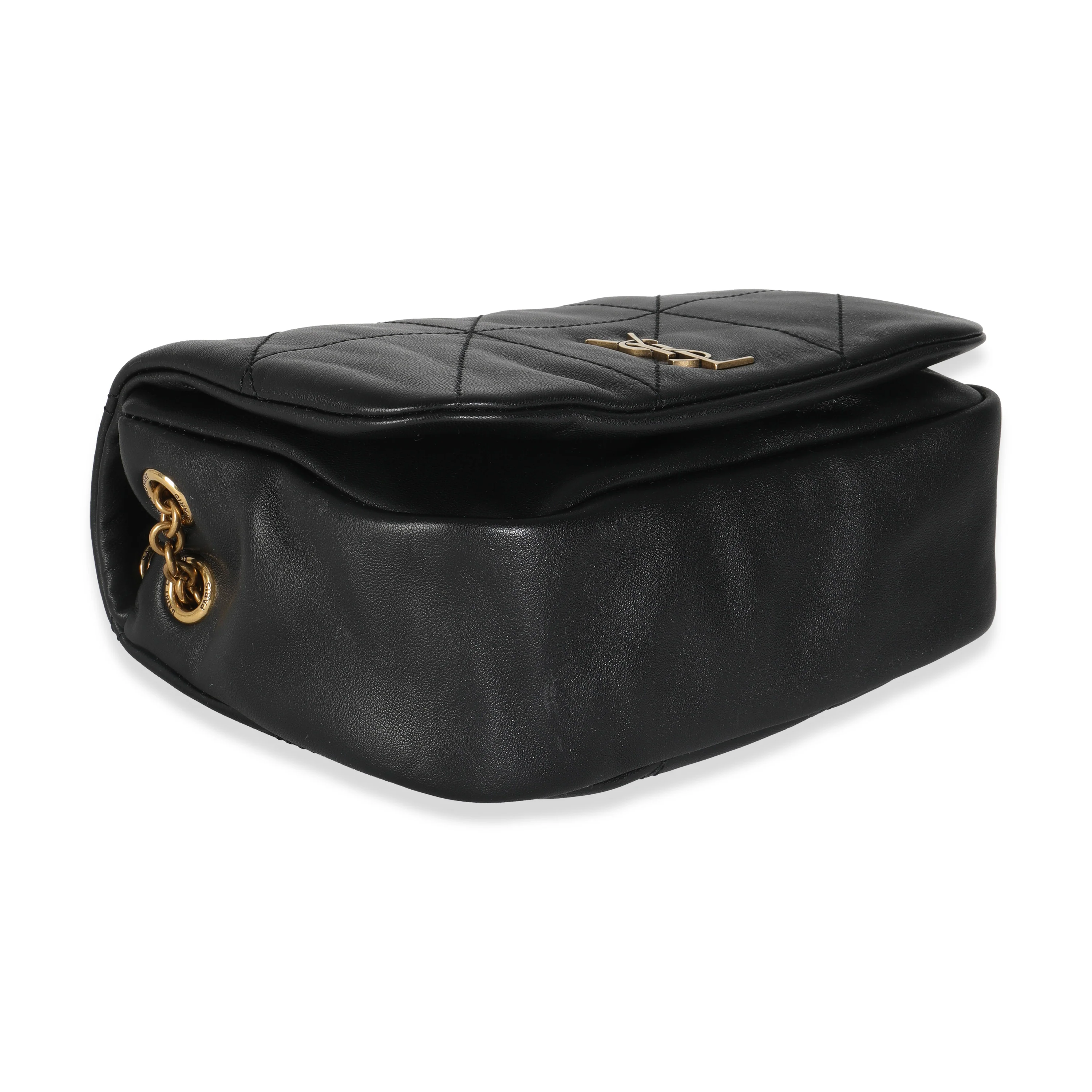 Black Lambskin Matelasse Monogram Mini Jamie 4.3 - Image 6