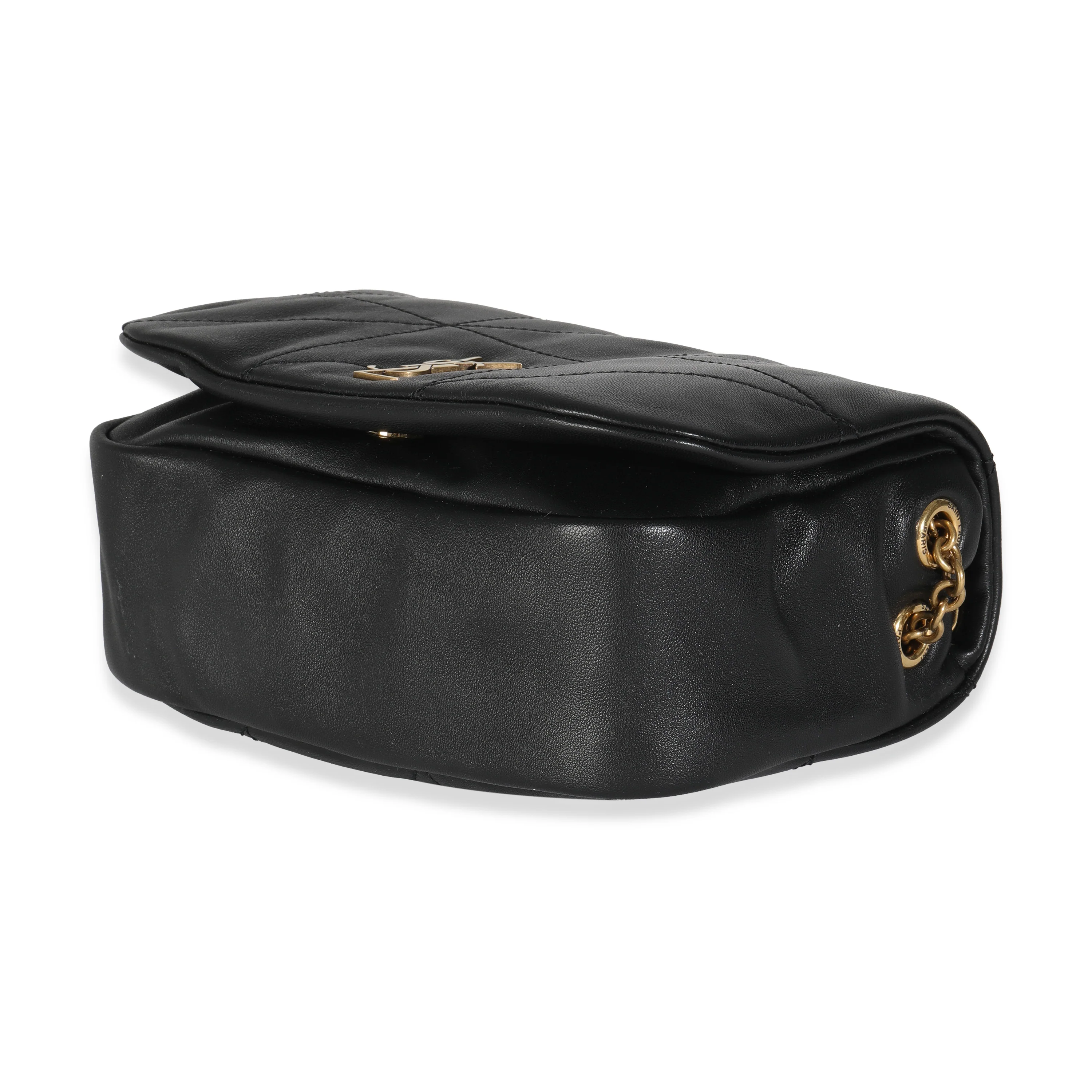 Black Lambskin Matelasse Monogram Mini Jamie 4.3 - Image 7