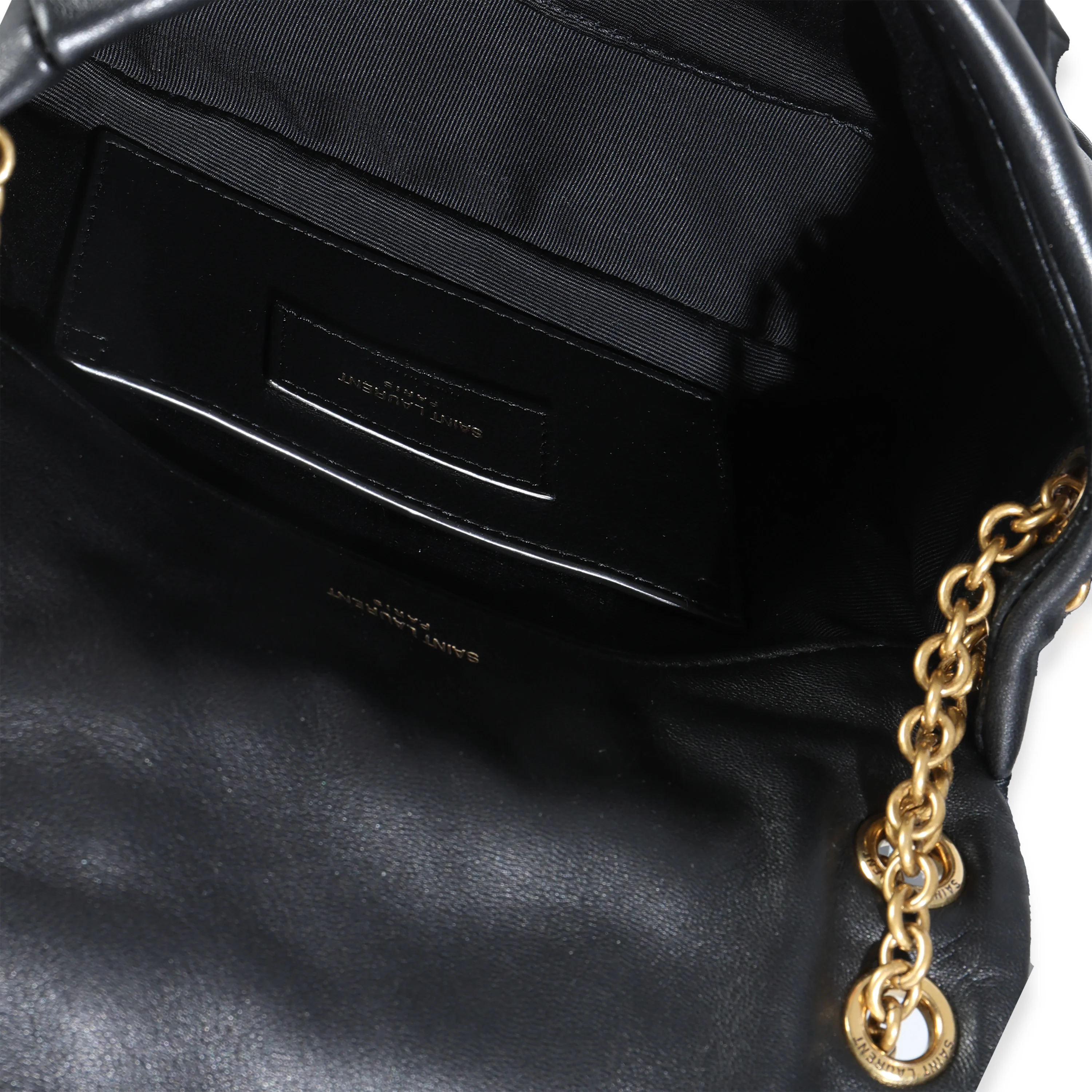 Black Lambskin Matelasse Monogram Mini Jamie 4.3 - Image 9