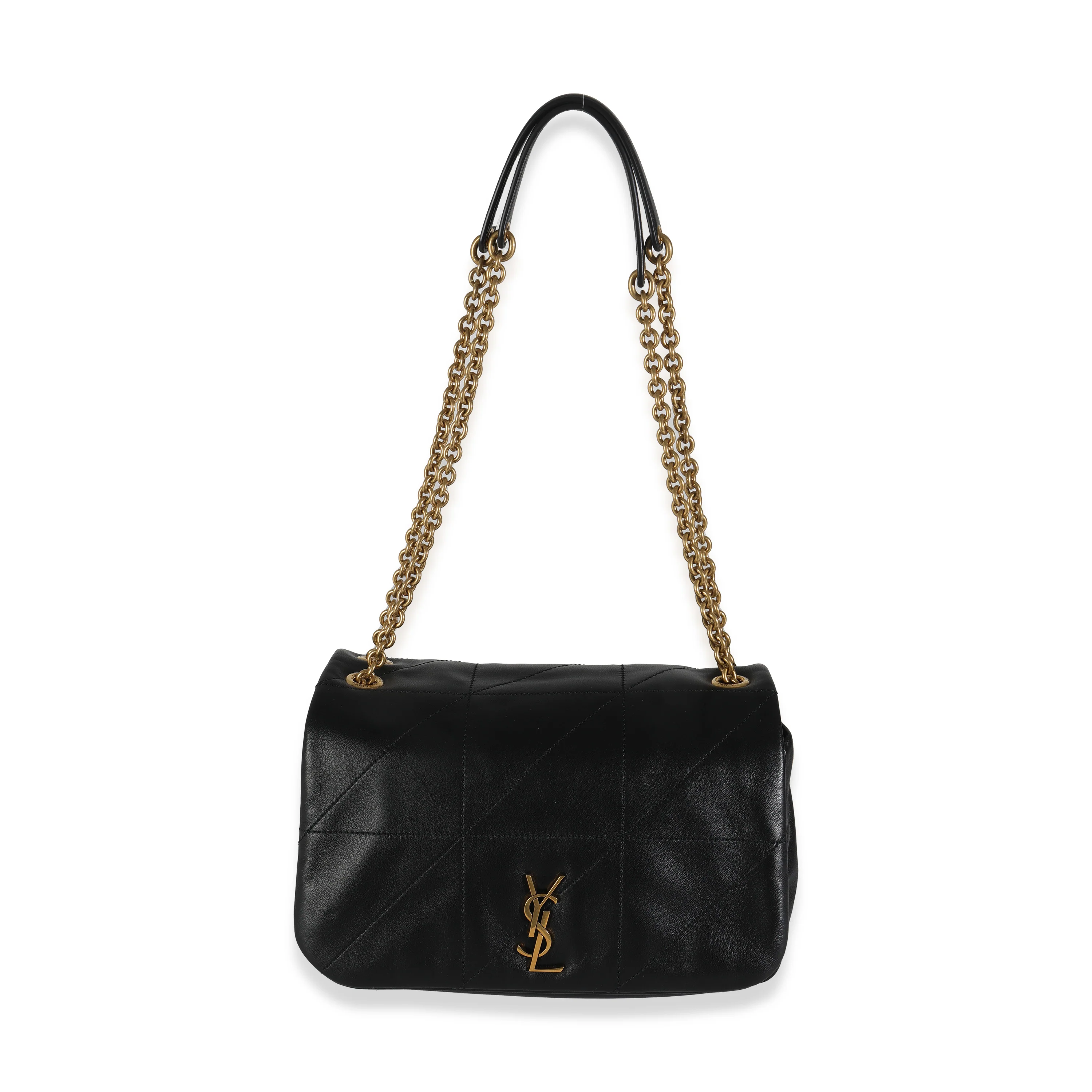 Black Lambskin Matelasse Monogram Small Jamie 4.3 - Image 9