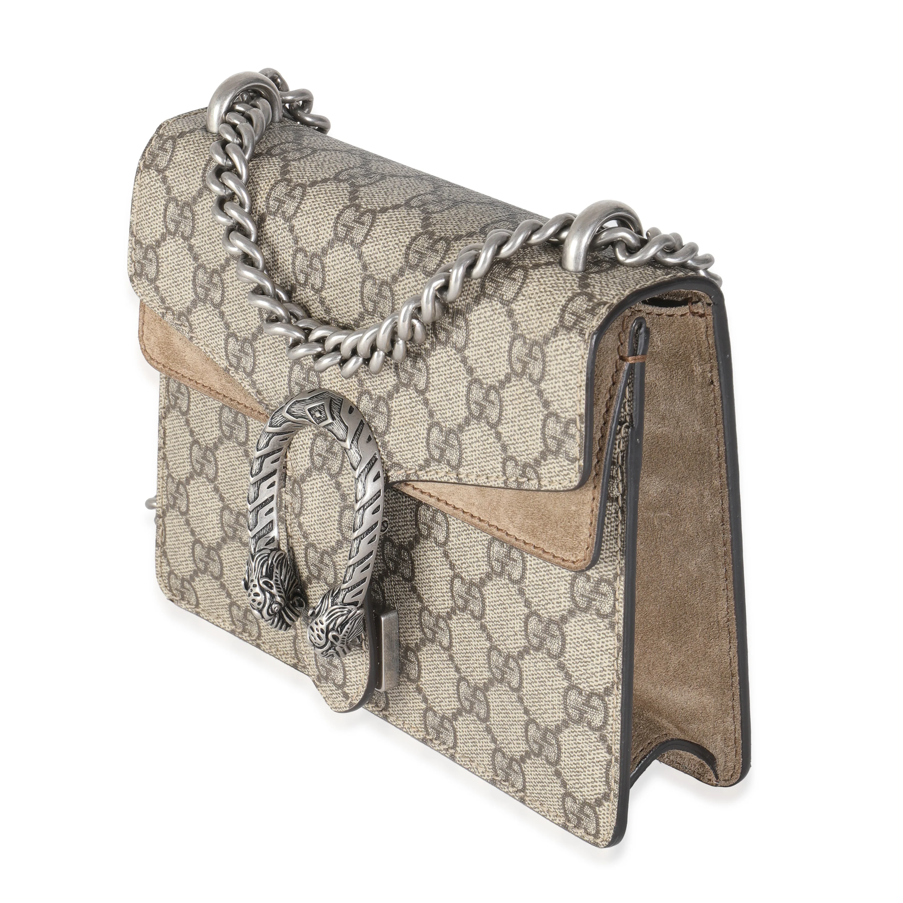 Beige GG Supreme Canvas Mini Dionysus Bag - Image 2