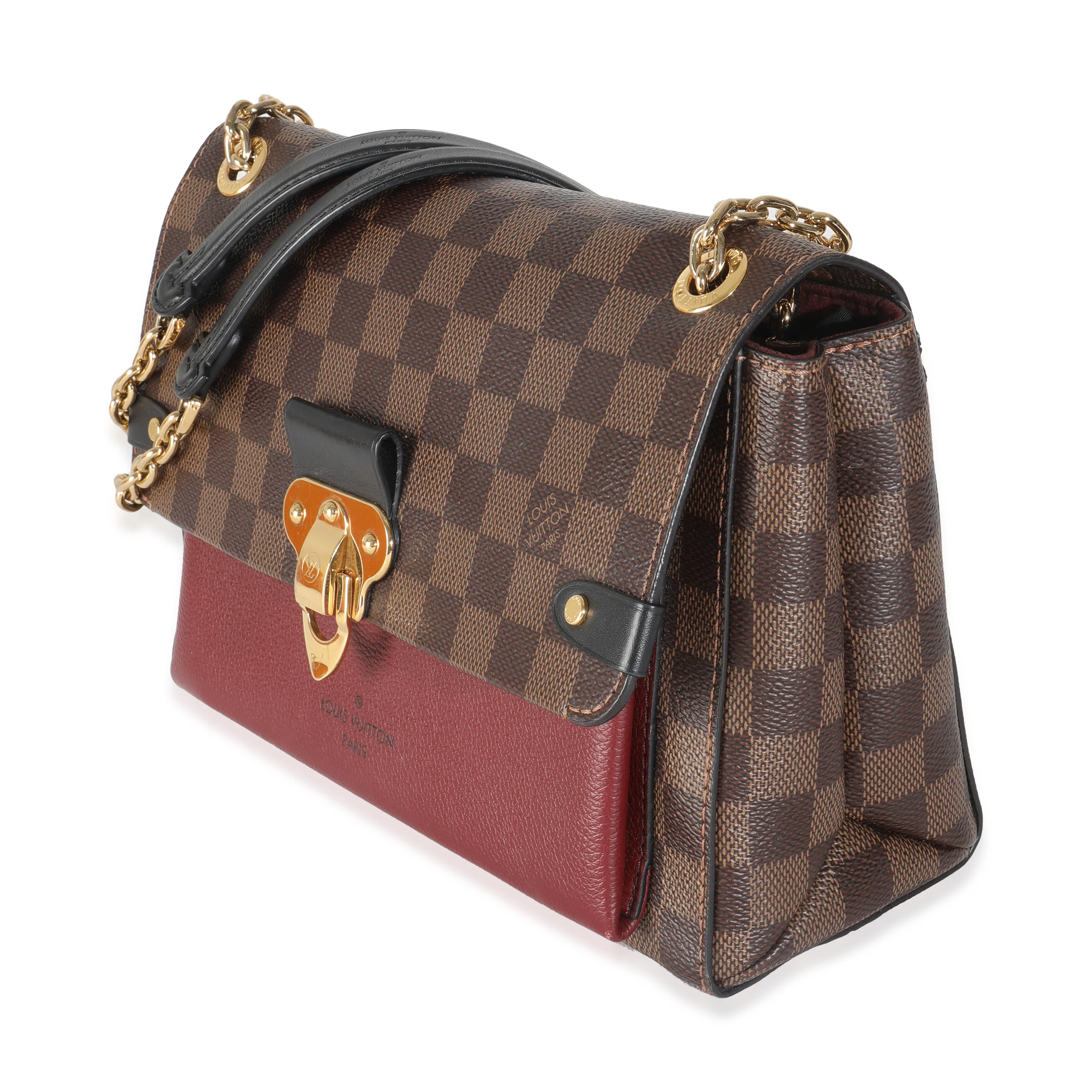 Bordeaux Damier Ebene Canvas Vavin PM - Image 2