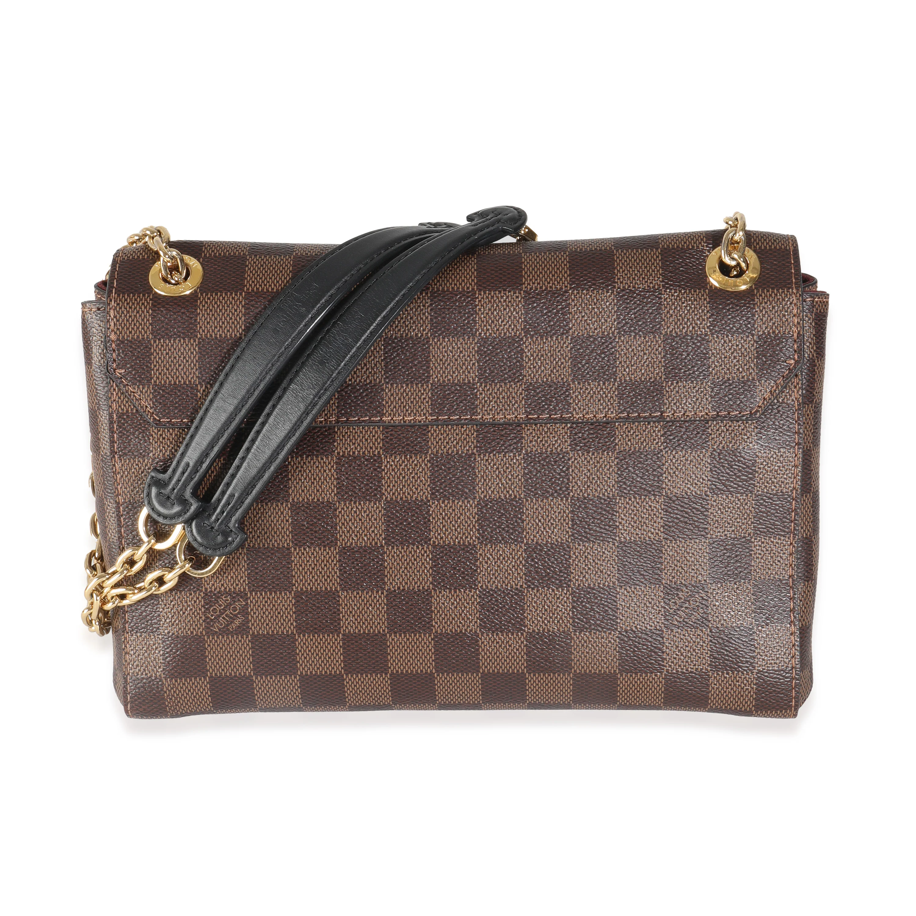 Bordeaux Damier Ebene Canvas Vavin PM - Image 5
