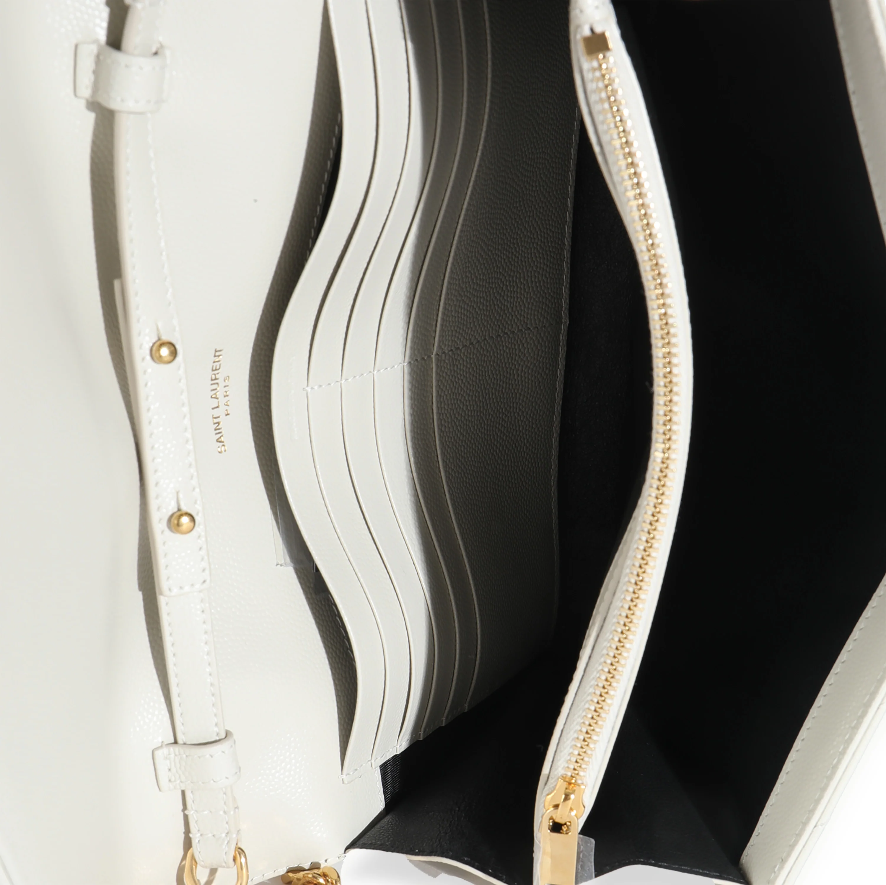 Blanc Vintage Grain De Poudre Classic Cassandre Chain Wallet - Image 9
