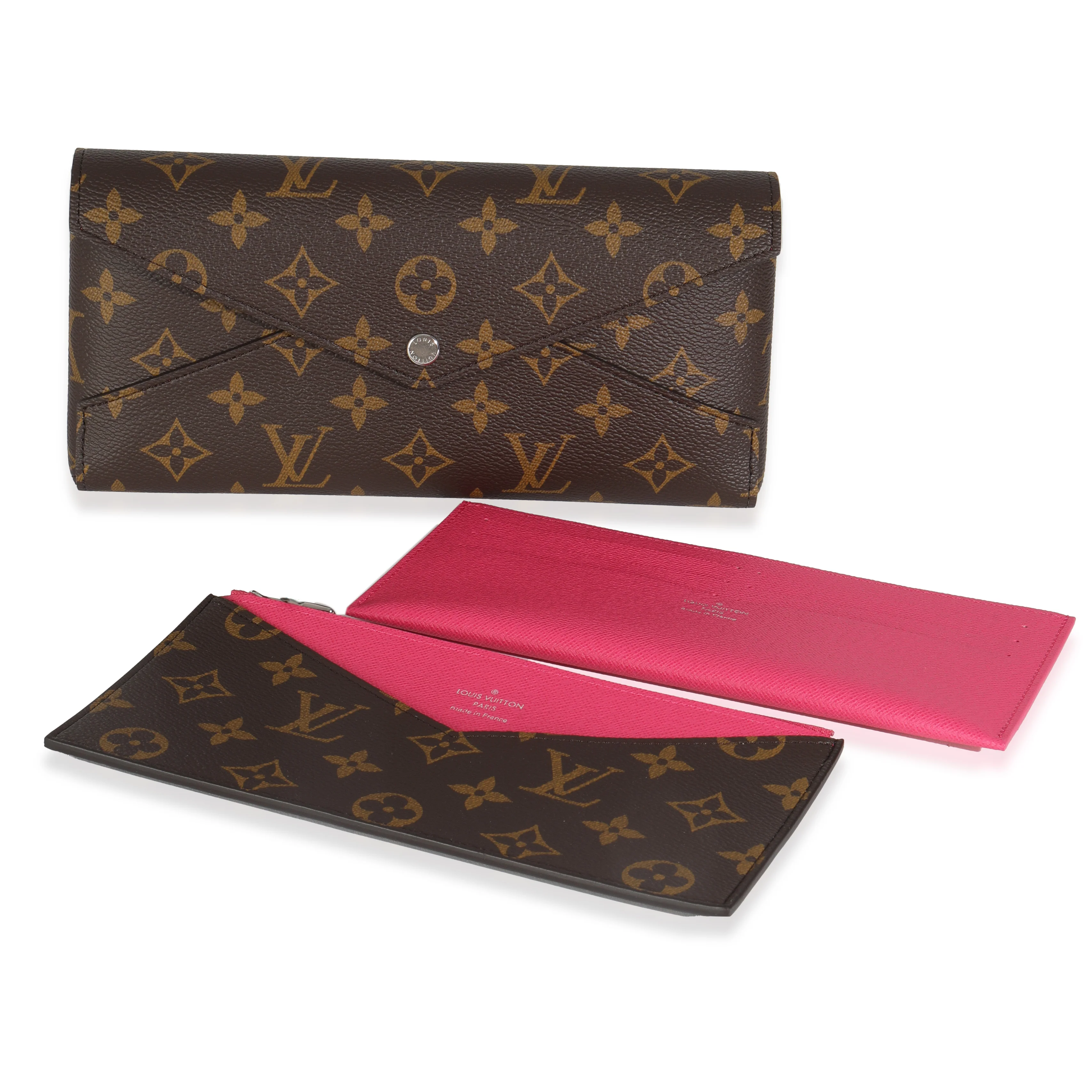 Pondichery Pink Monogram Canvas Kirigami Organizer - Image 2