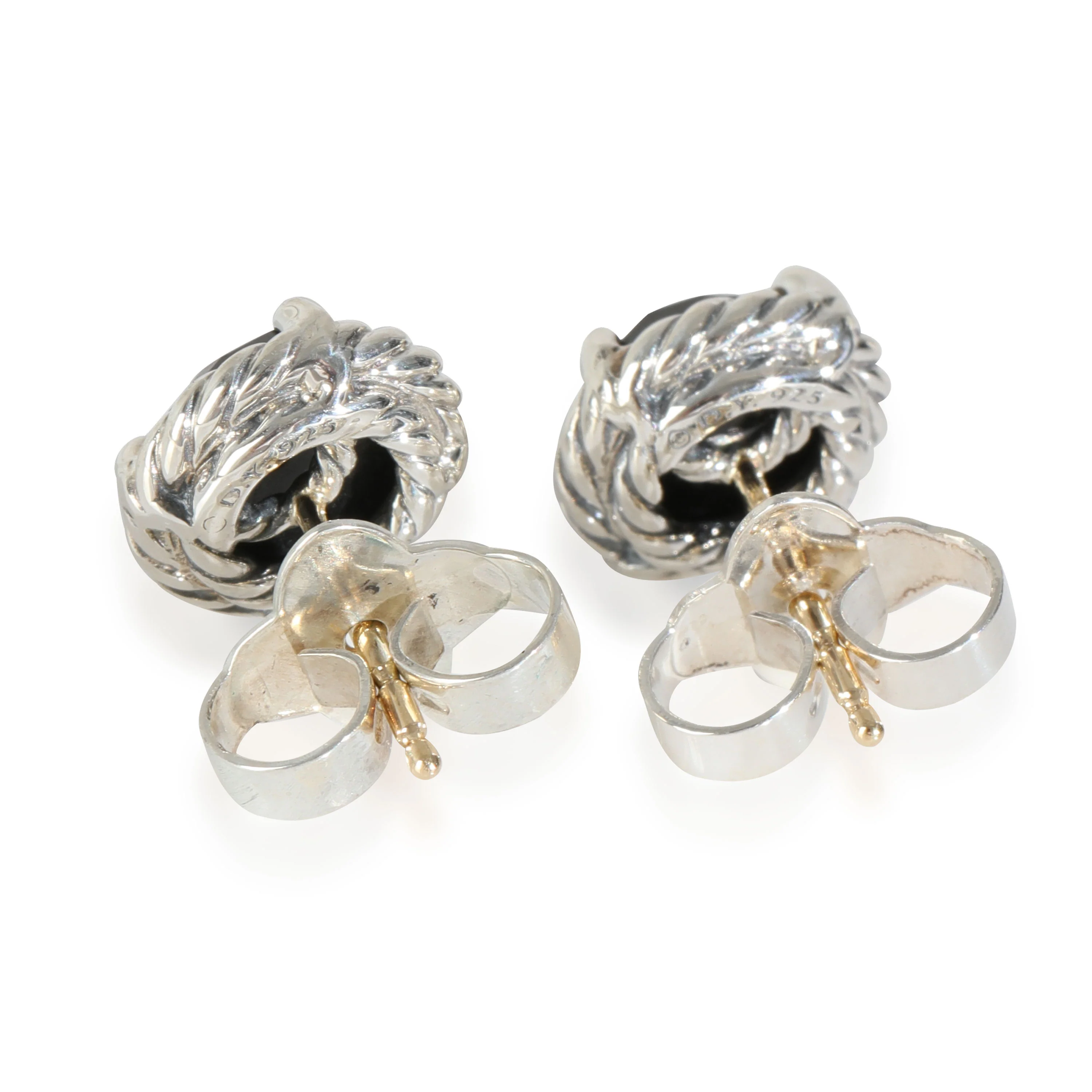 Chatelaine Onyx Earrings in  Sterling Silver - Image 3