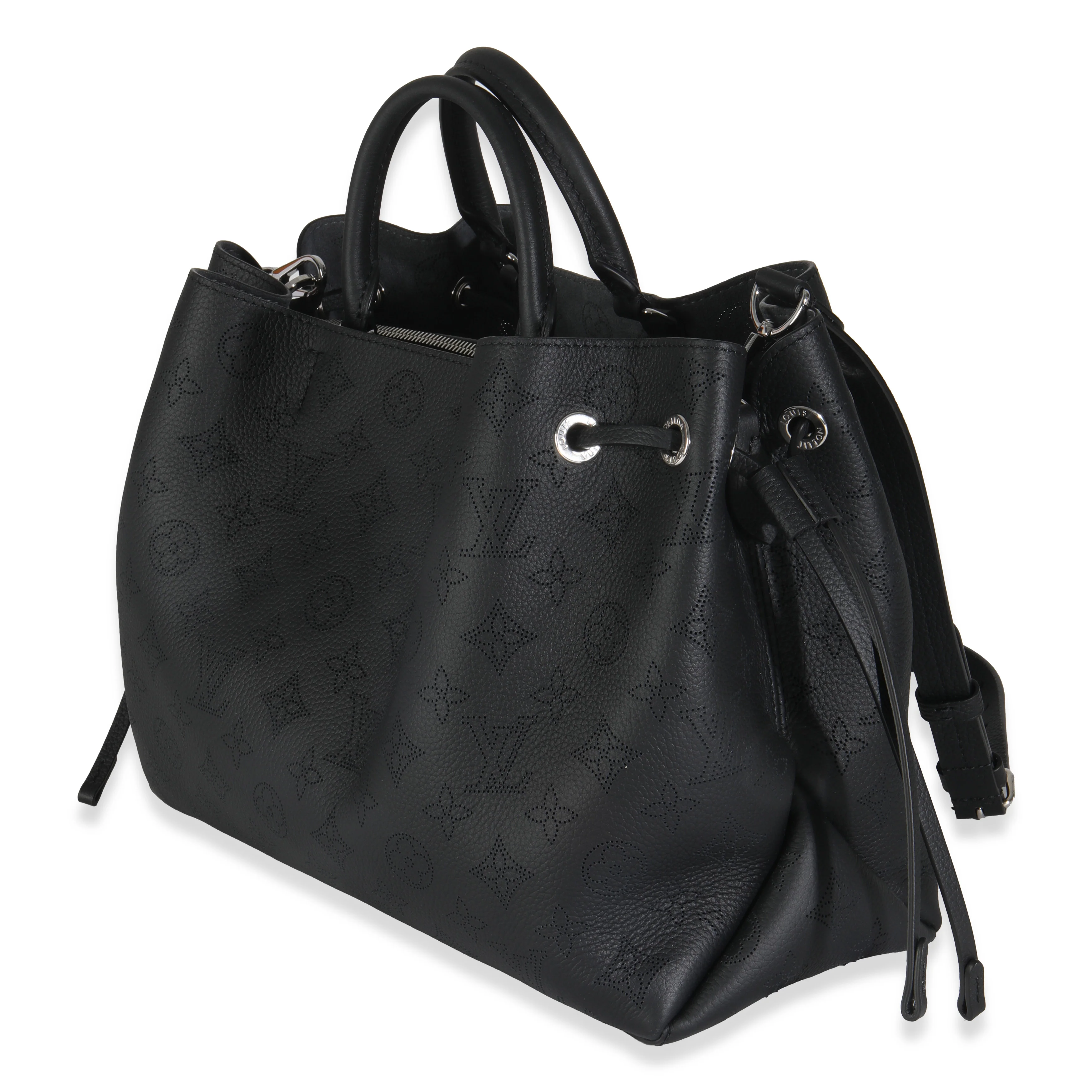 Black Monogram Mahina Bella Tote - Image 2