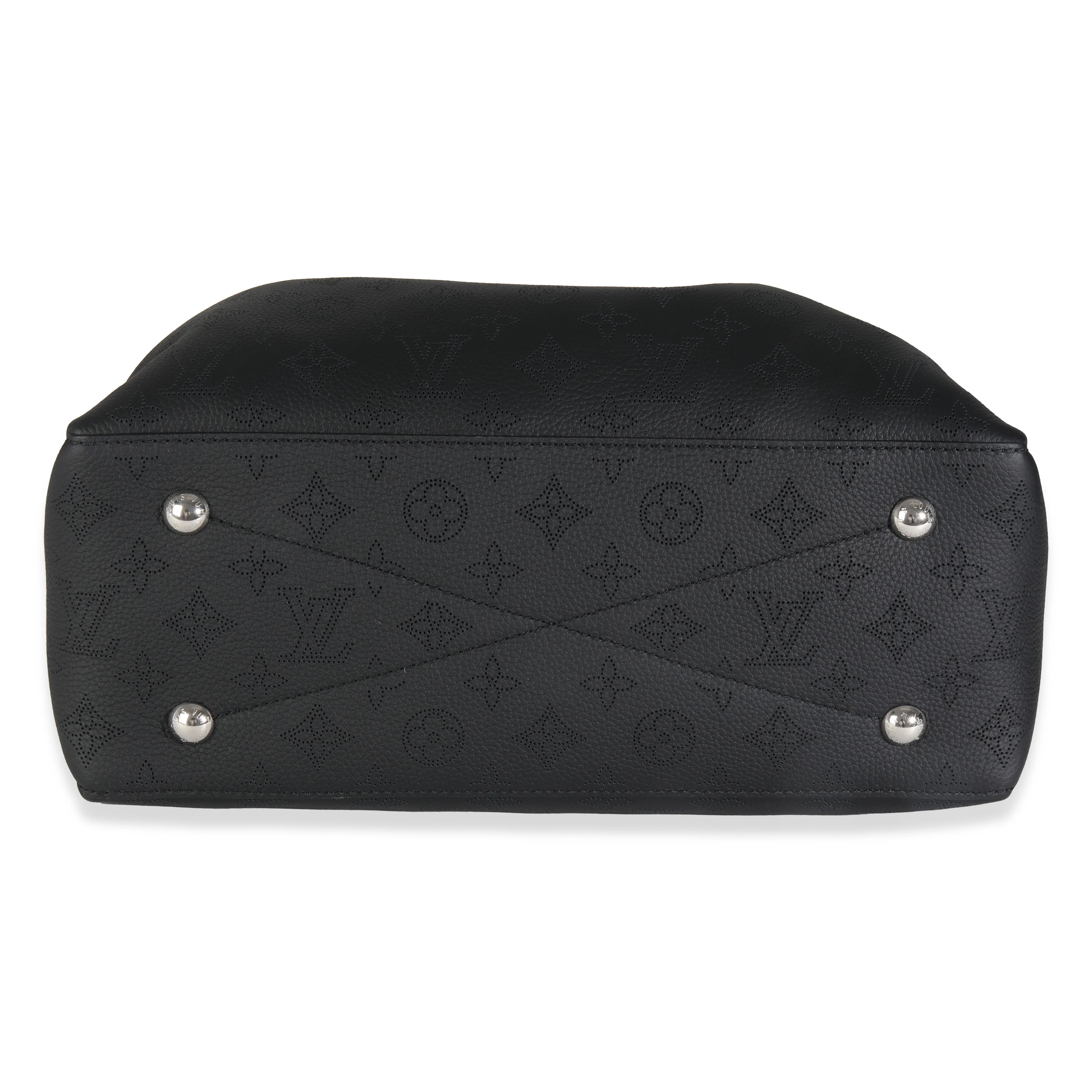 Black Monogram Mahina Bella Tote - Image 5