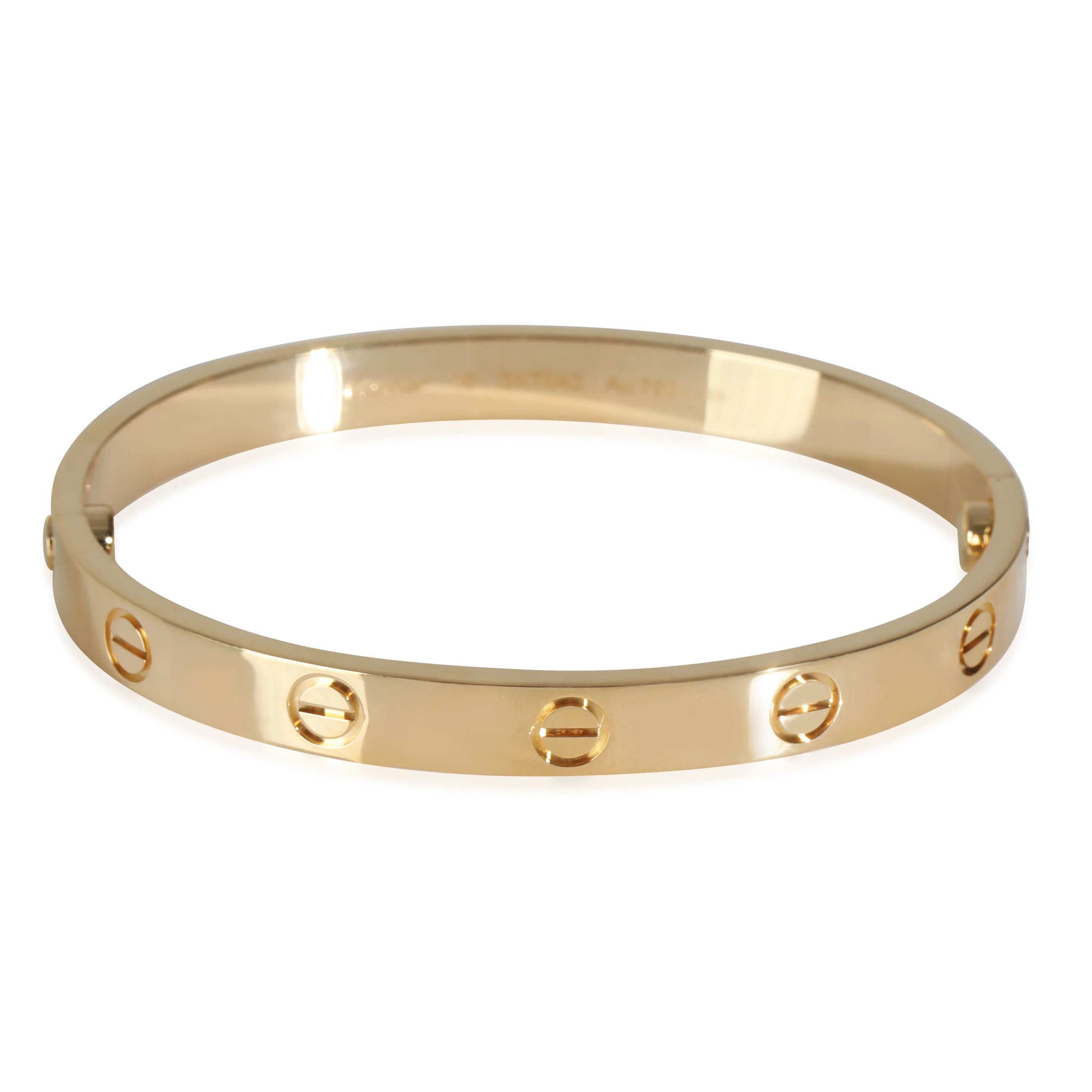 Yellow Gold  Love Bracelet