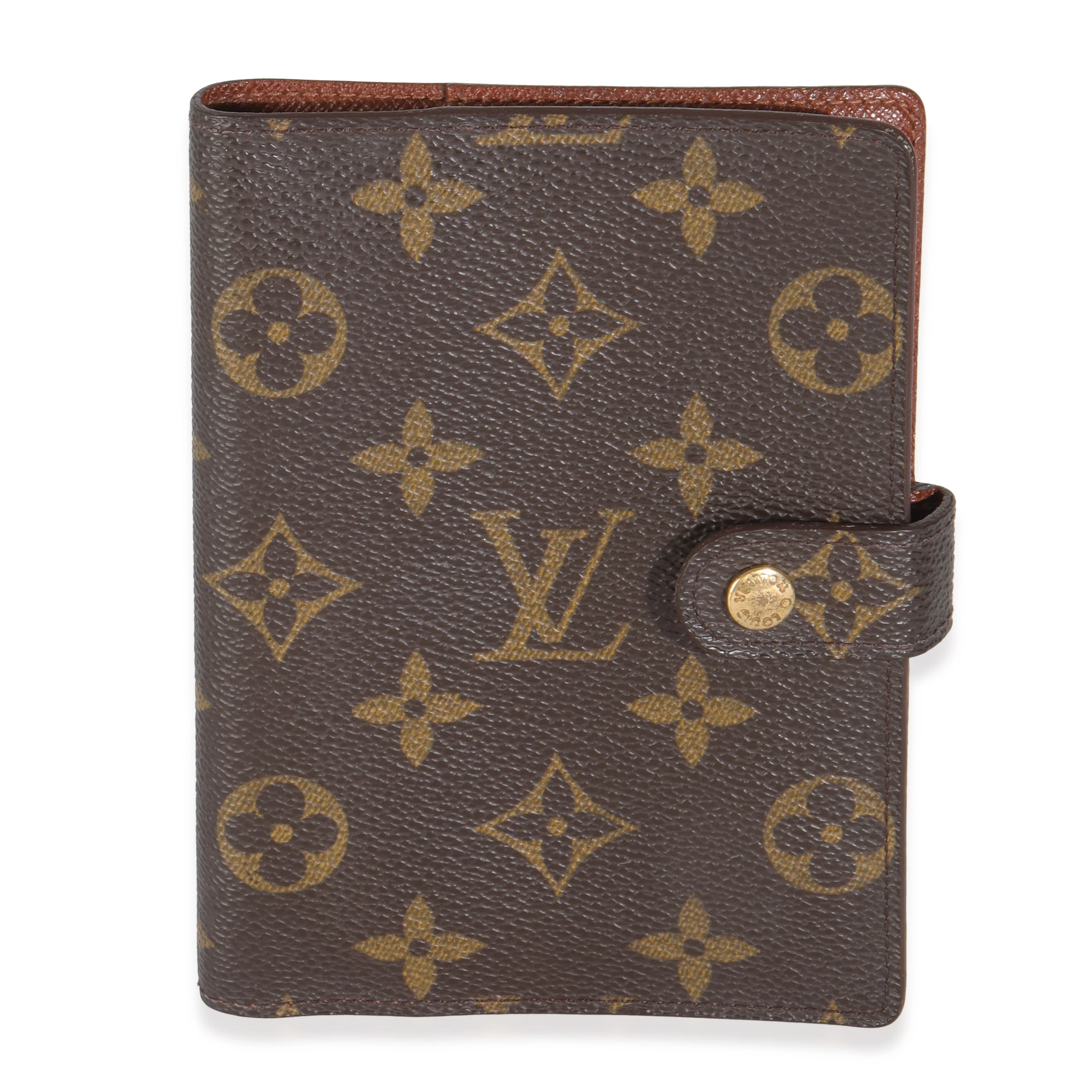 Monogram Canvas Agenda Cover PM