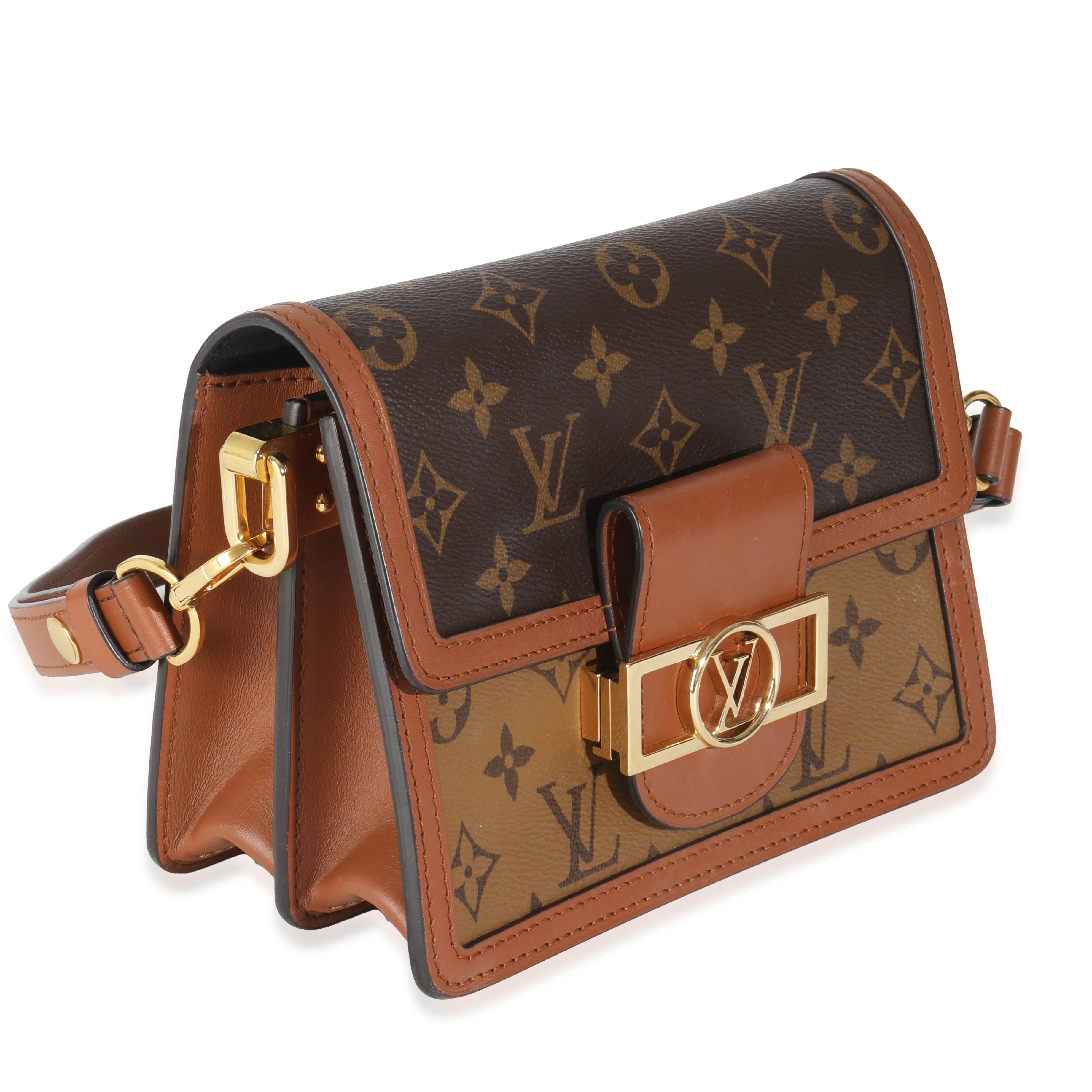Reverse Monogram Canvas Mini Dauphine - Image 3