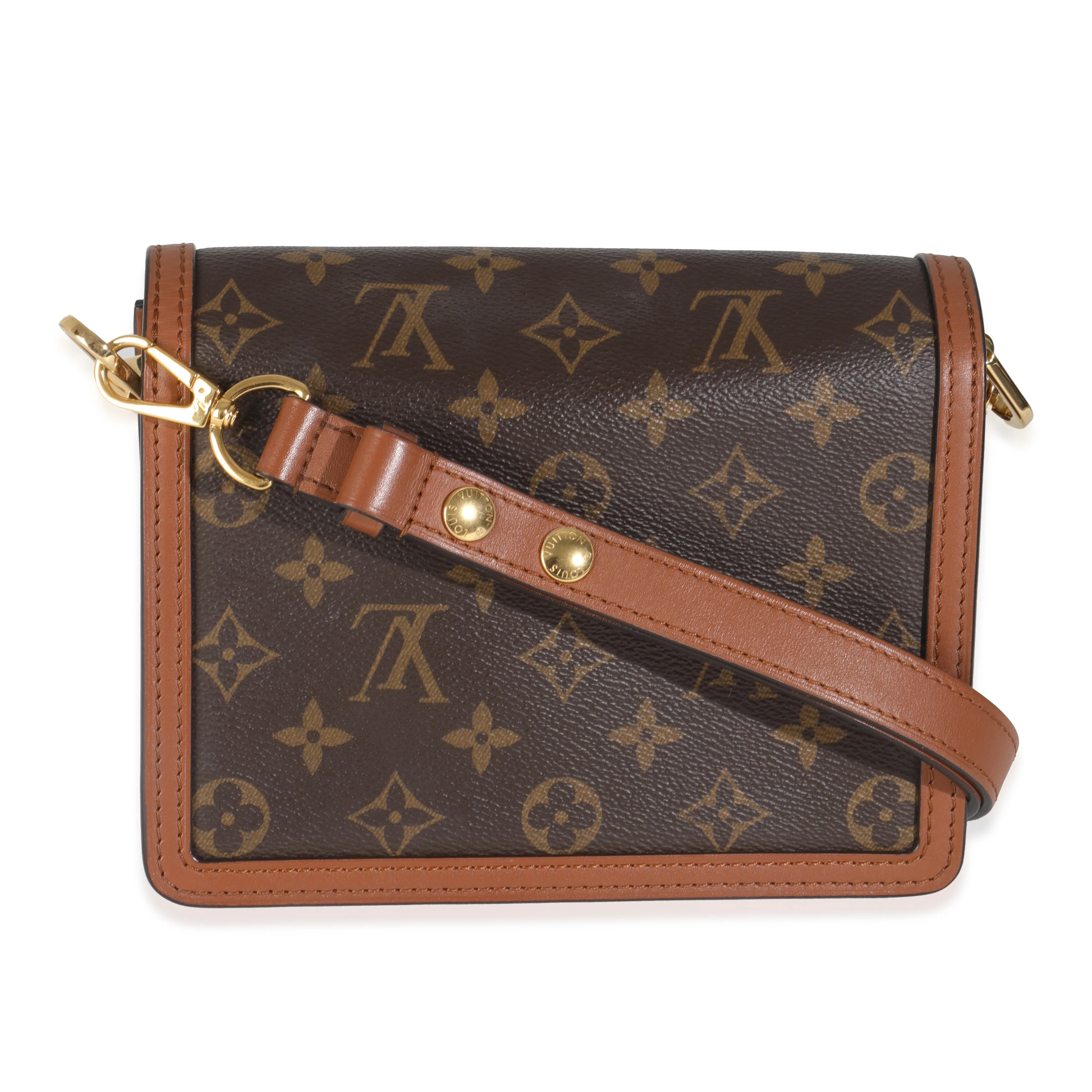 Reverse Monogram Canvas Mini Dauphine - Image 4