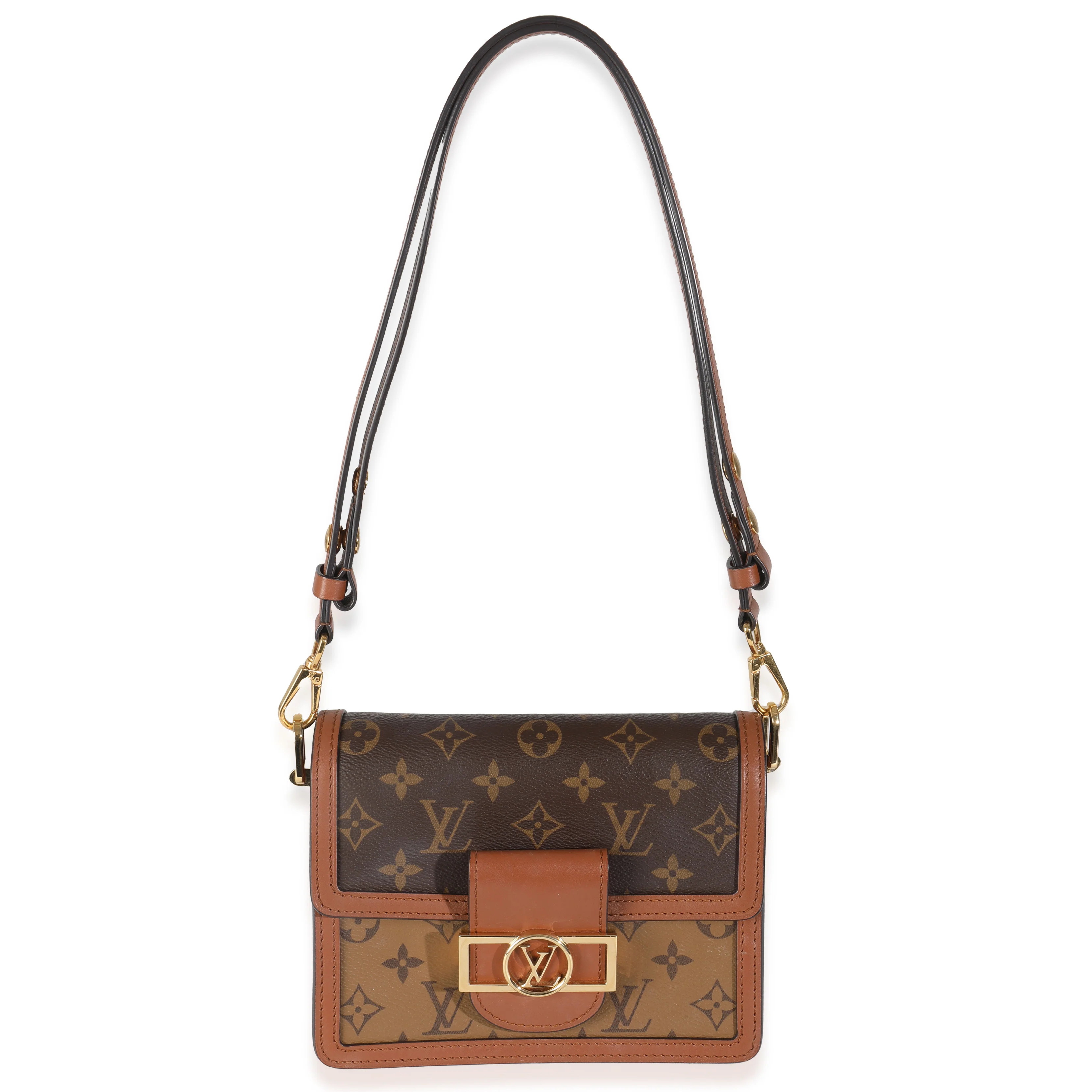 Reverse Monogram Canvas Mini Dauphine - Image 8